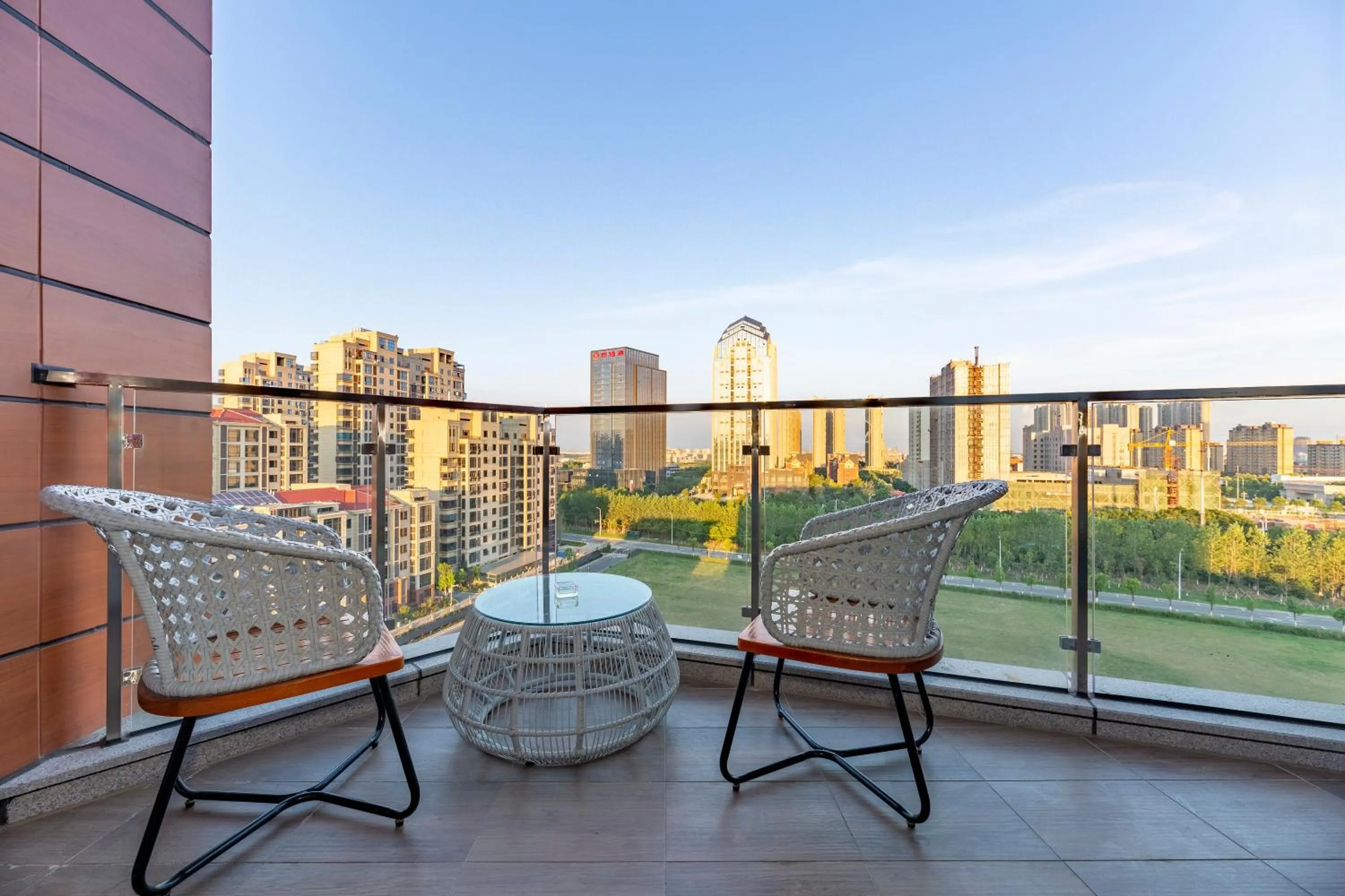 City view in Jinling Grand Hotel Nanchang