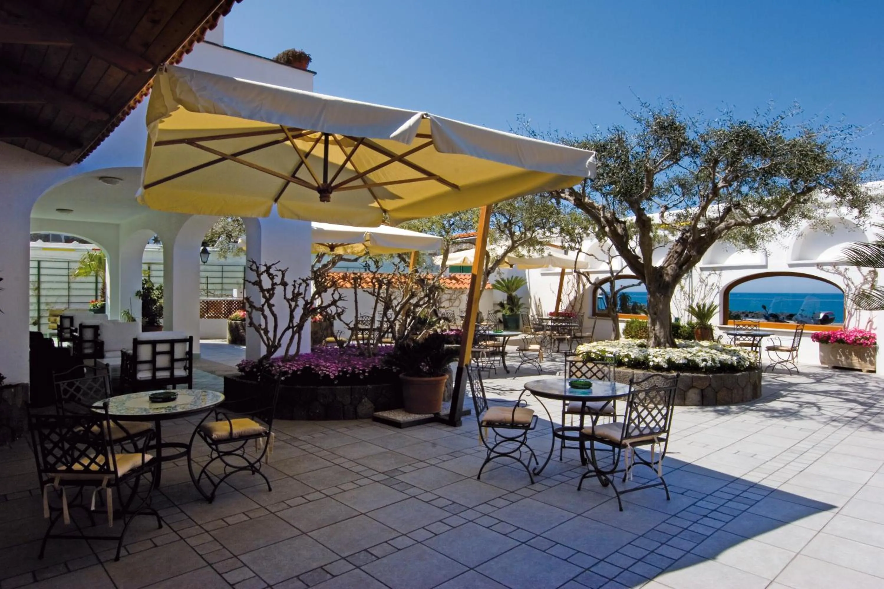 Decorative detail in Hotel La Scogliera