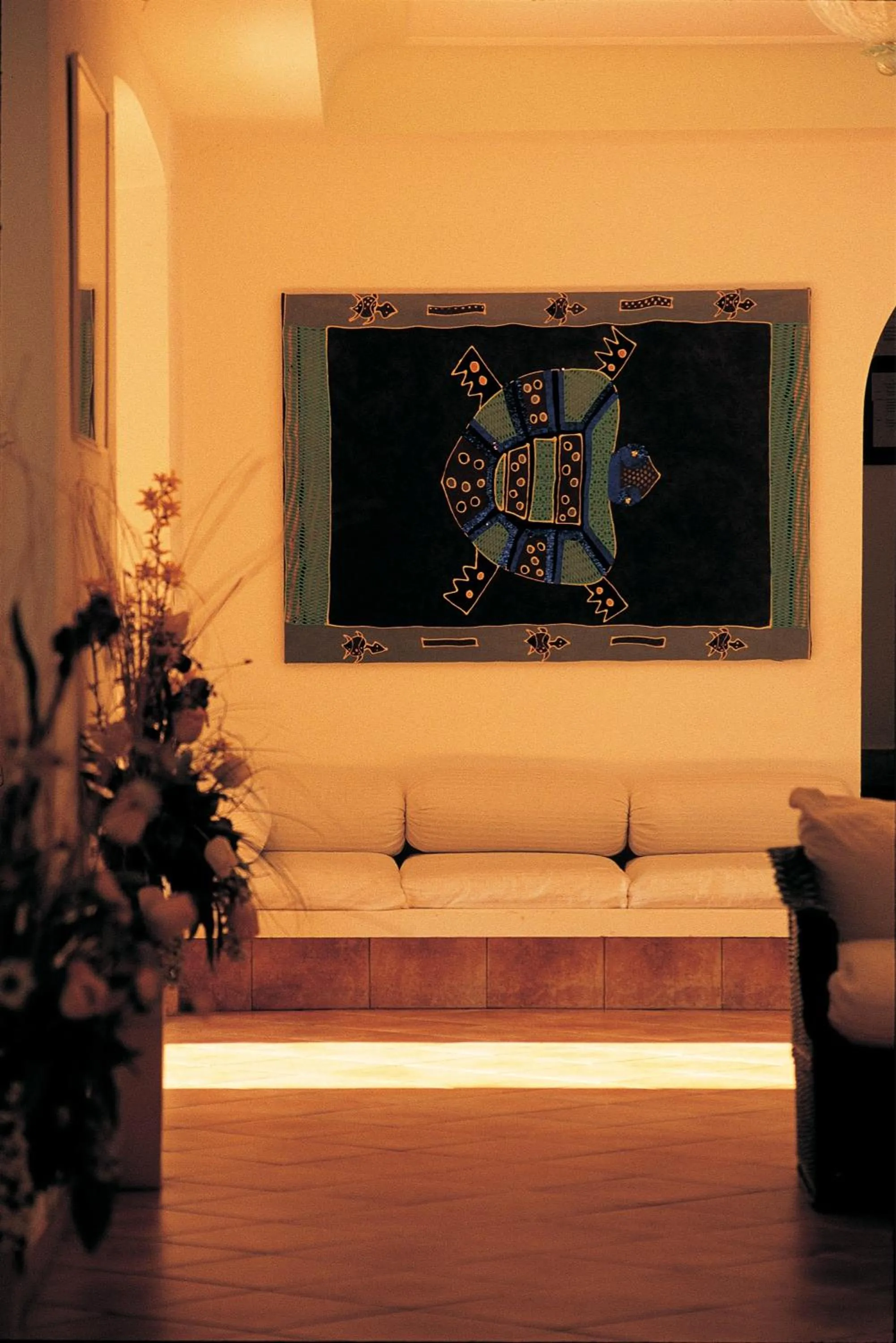 Decorative detail in Hotel La Scogliera