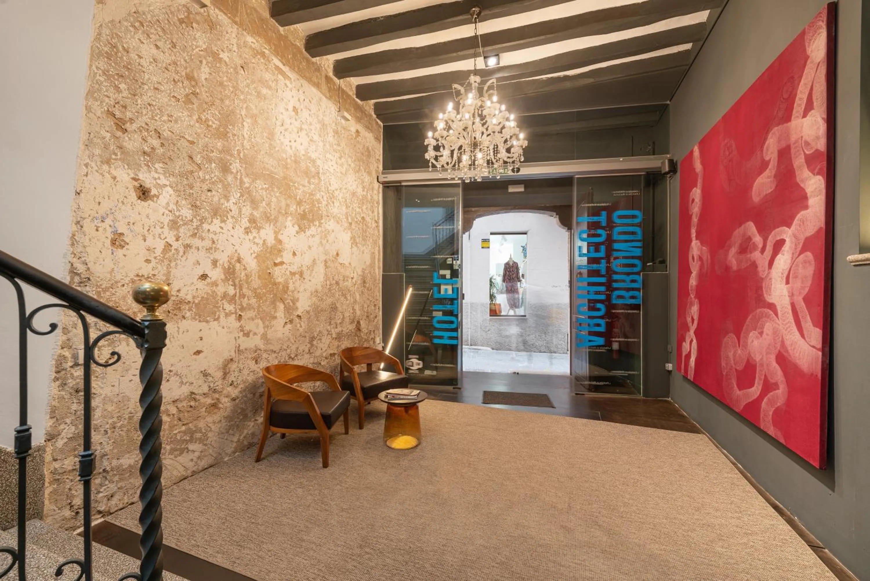 Lobby or reception in Brondo Architect Hotel