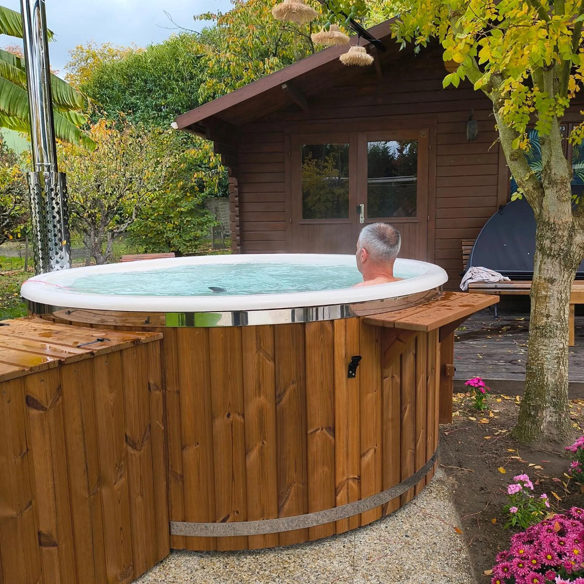 Swimming pool in La Girouardière