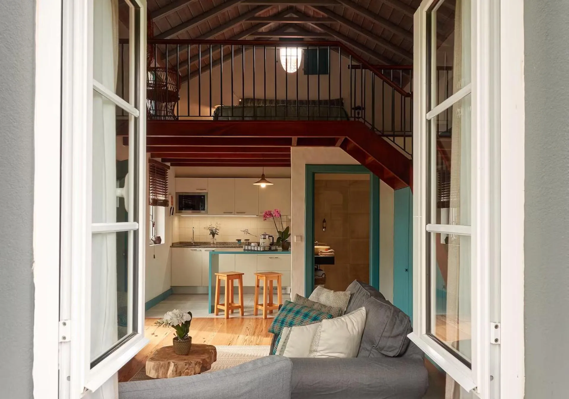 Living room in Quinta das Vinhas