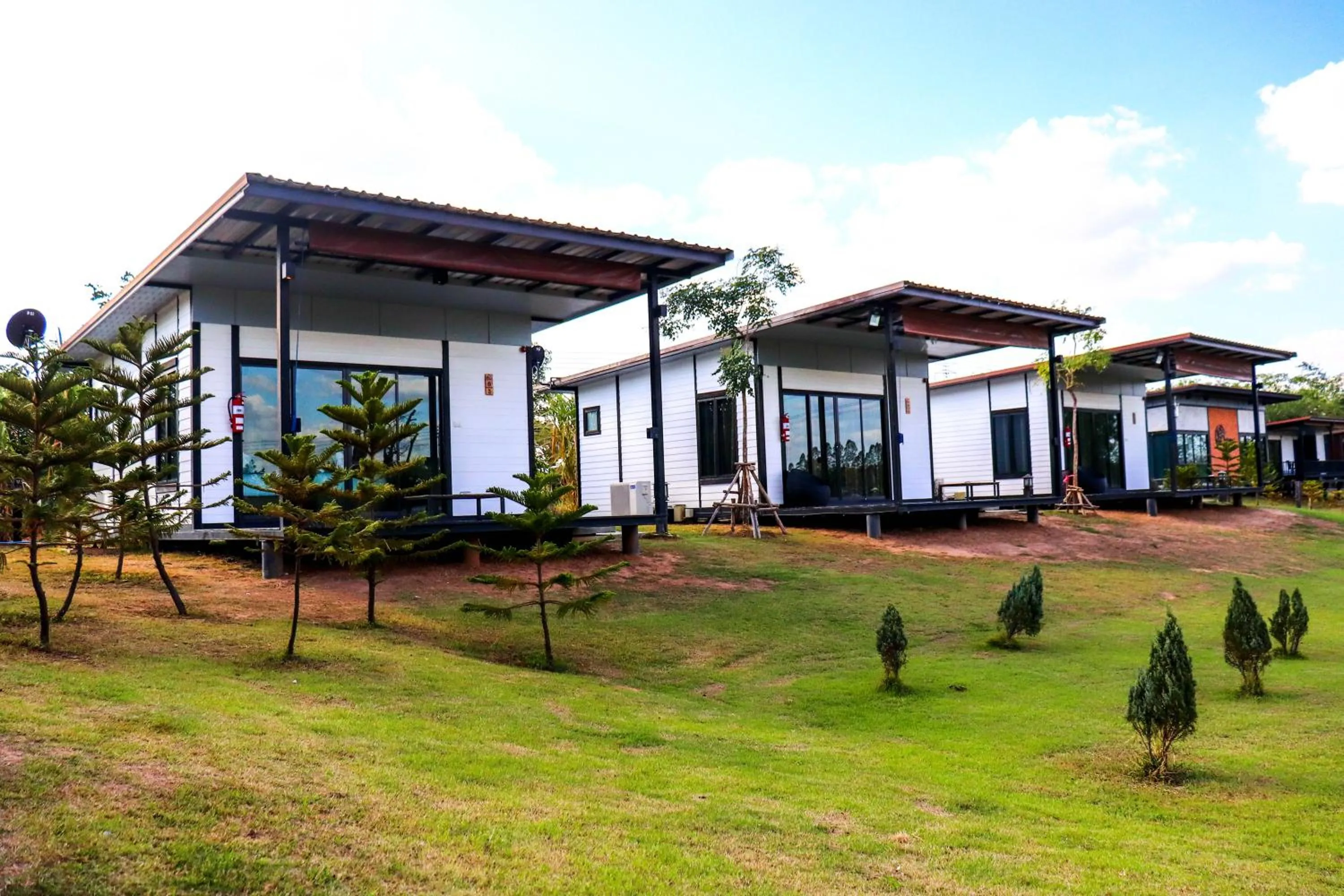Property building in Mae On Village Resort