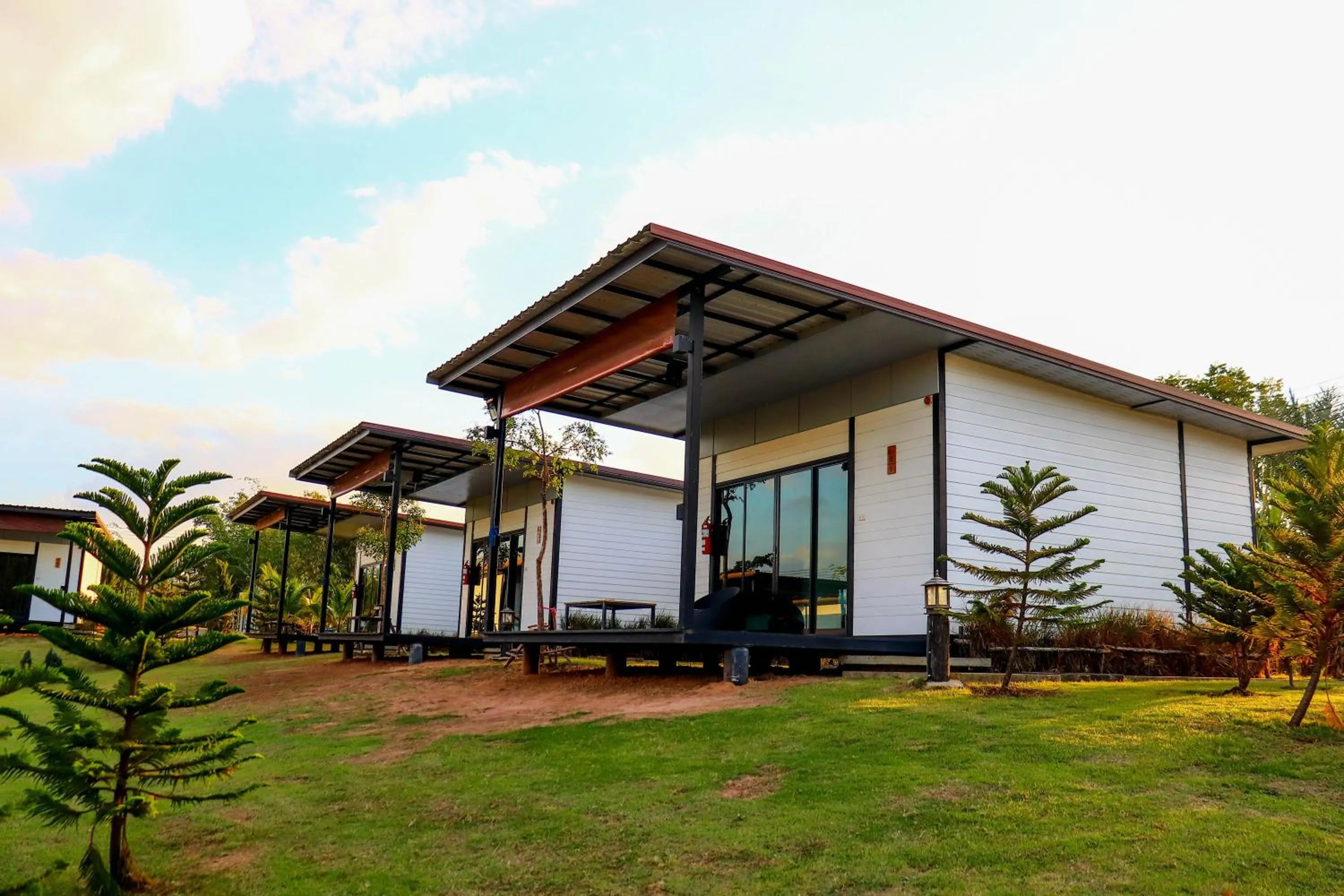 Property building in Mae On Village Resort