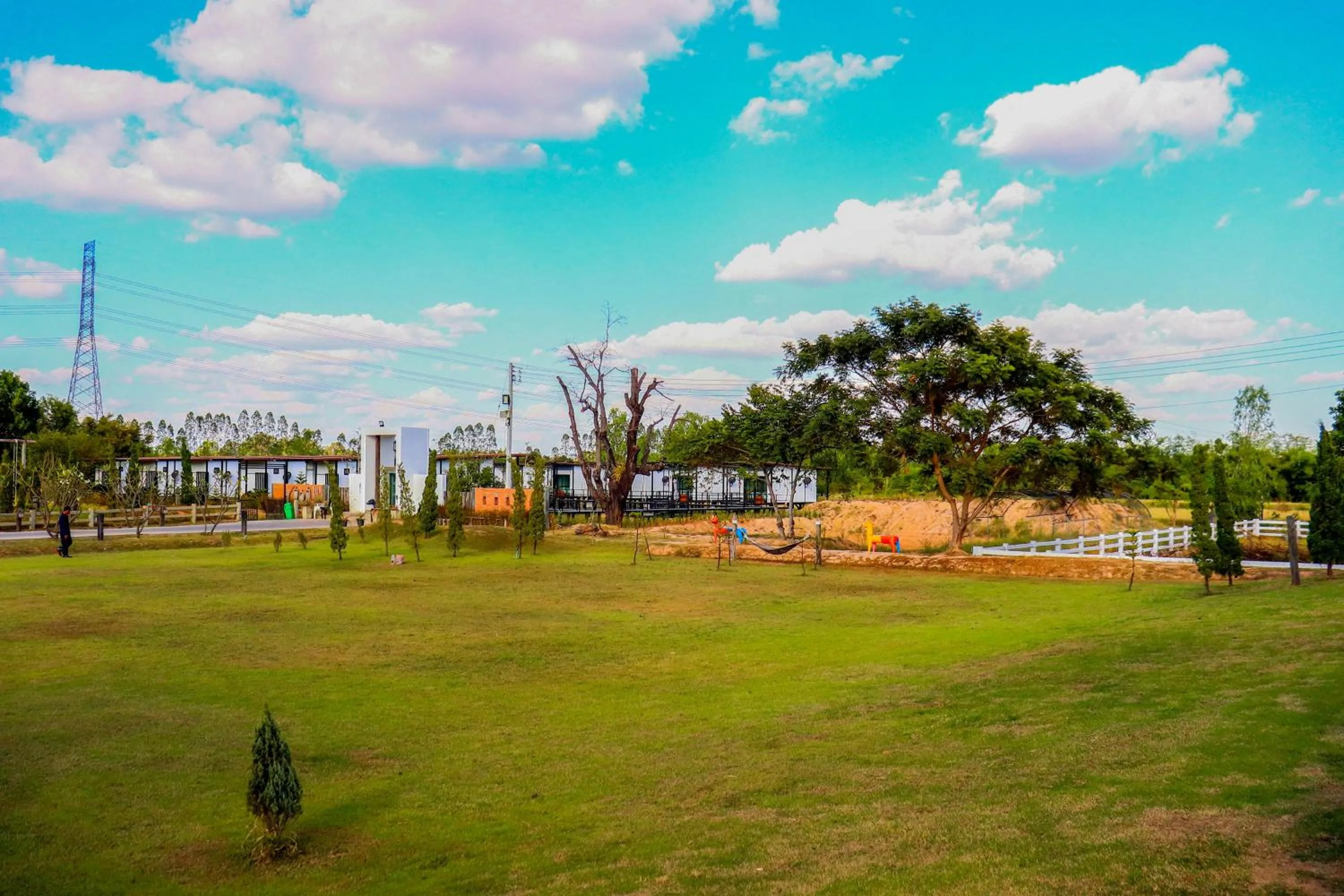 Garden in Mae On Village Resort