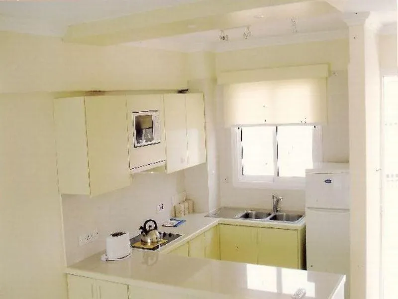 Kitchen or kitchenette in Paphinia SeaView Apartments