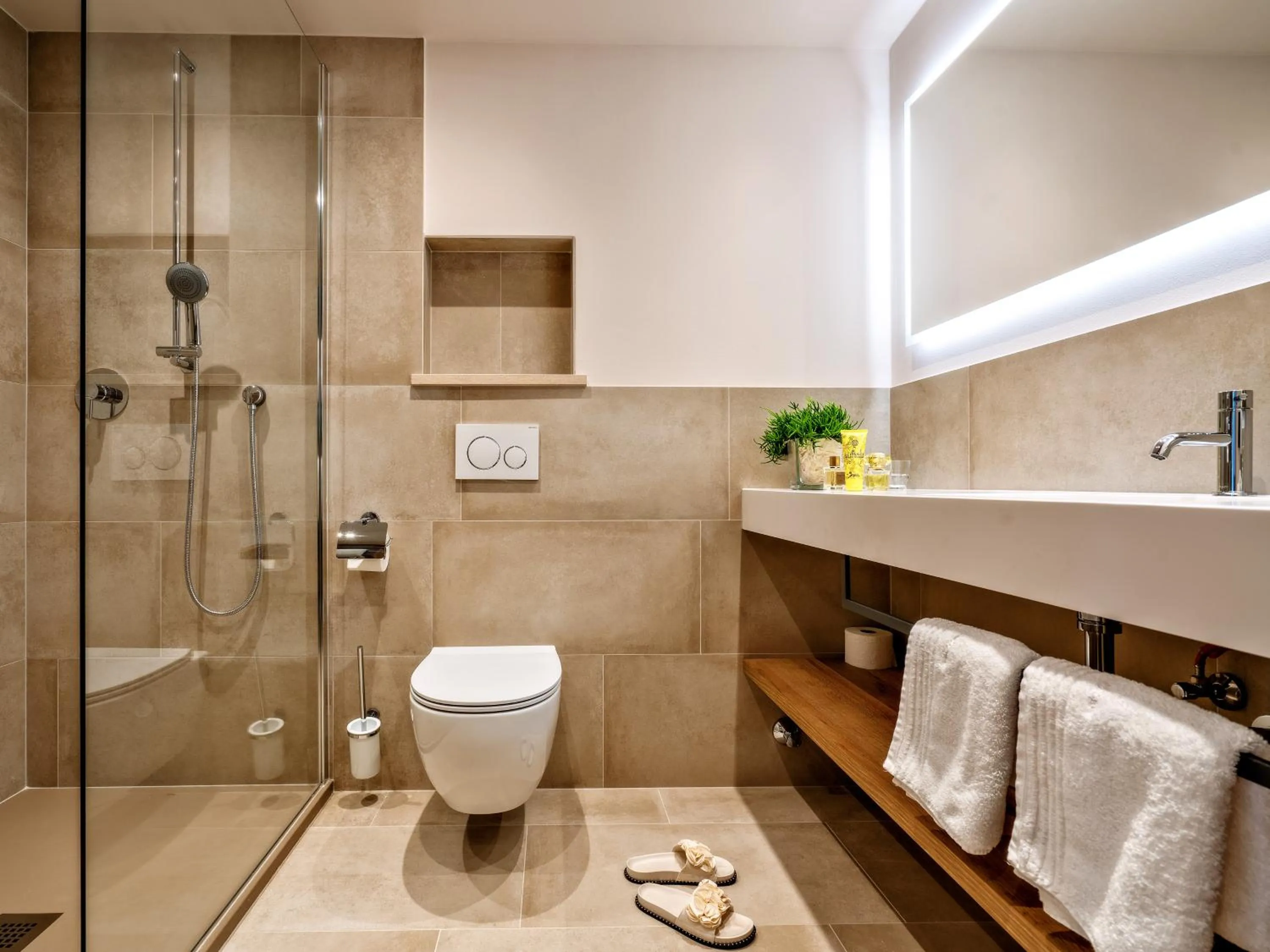 Bathroom in Stadthotel EGGERBRÄU