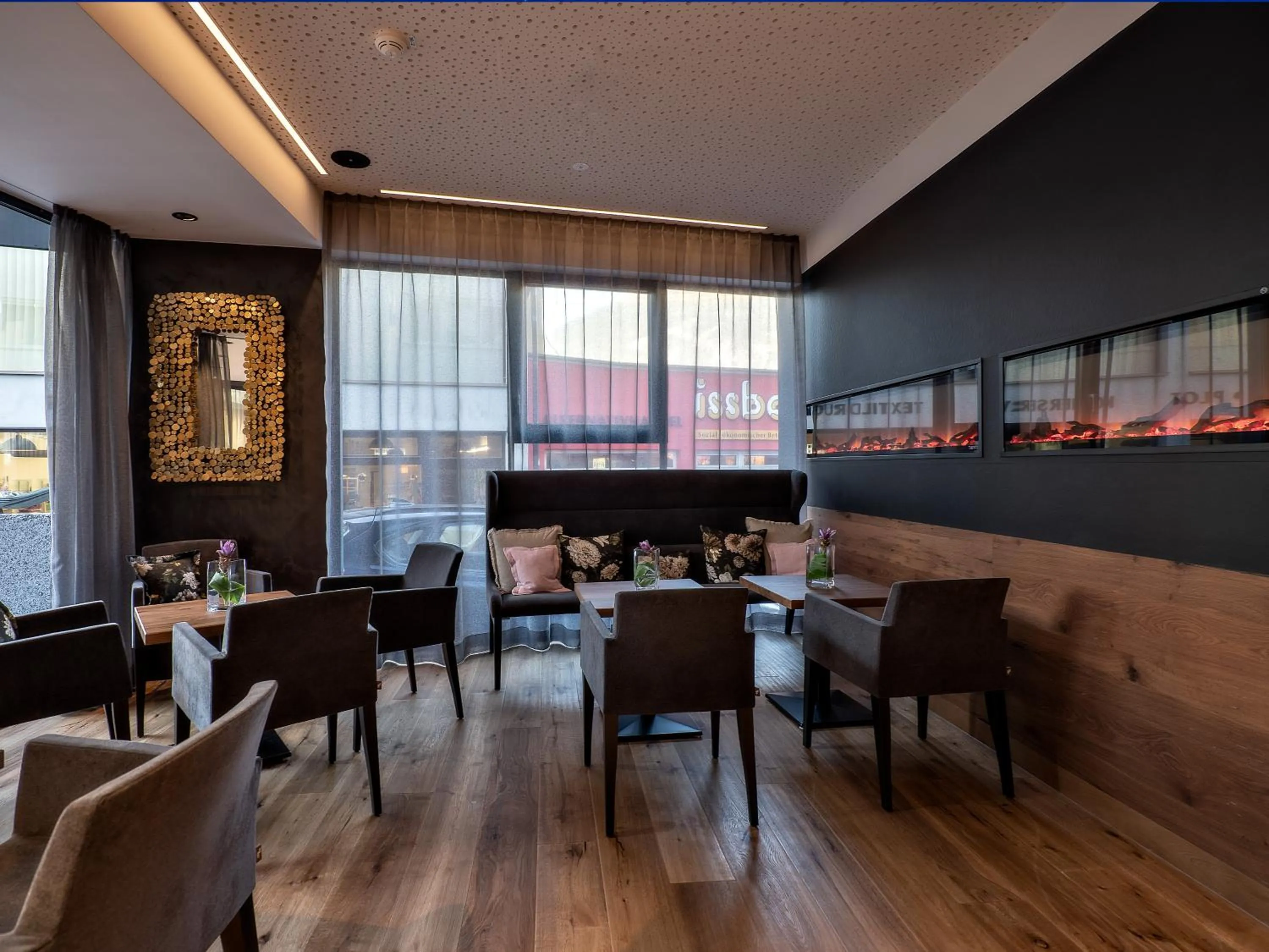 Lounge or bar in Stadthotel EGGERBRÄU