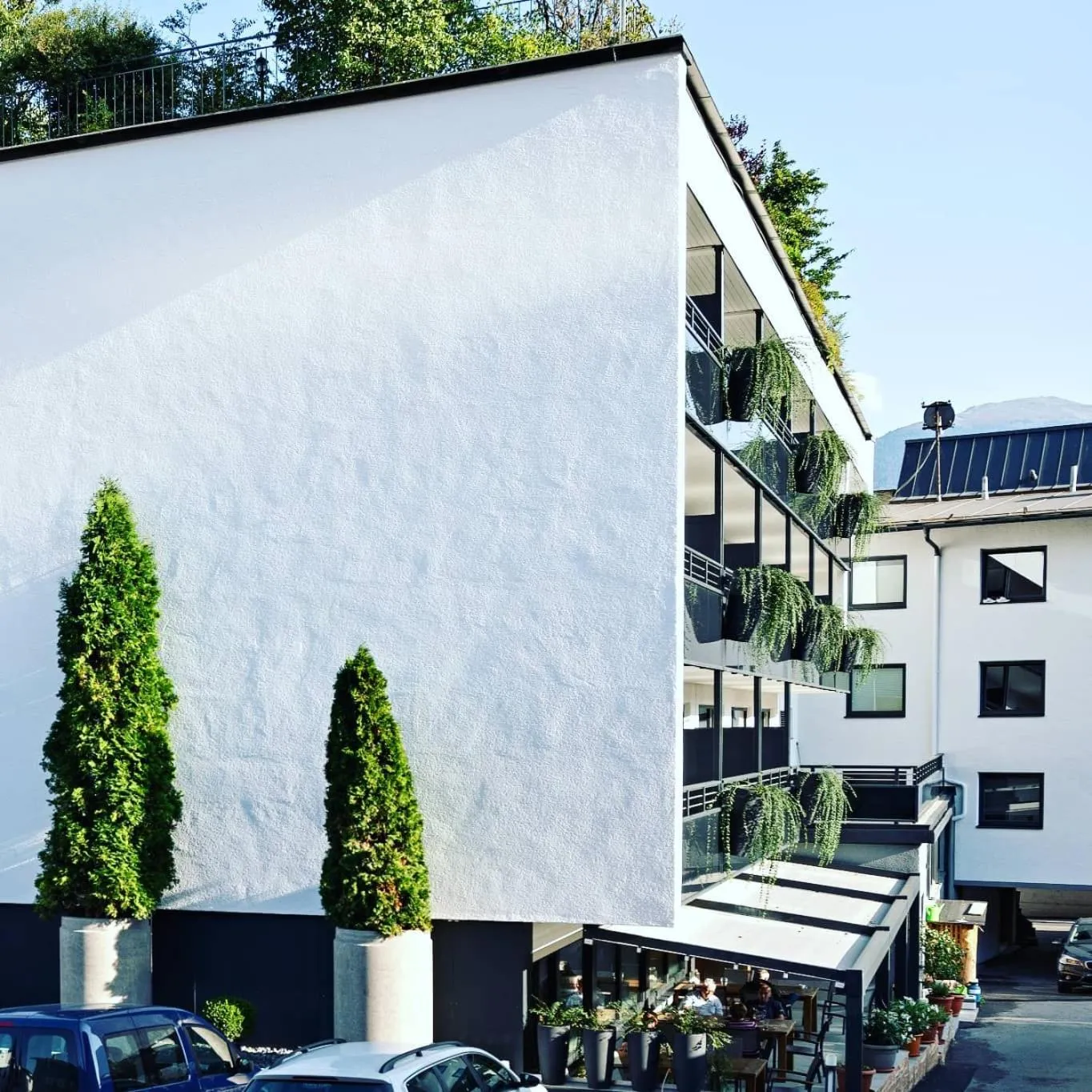 Property building in Stadthotel EGGERBRÄU