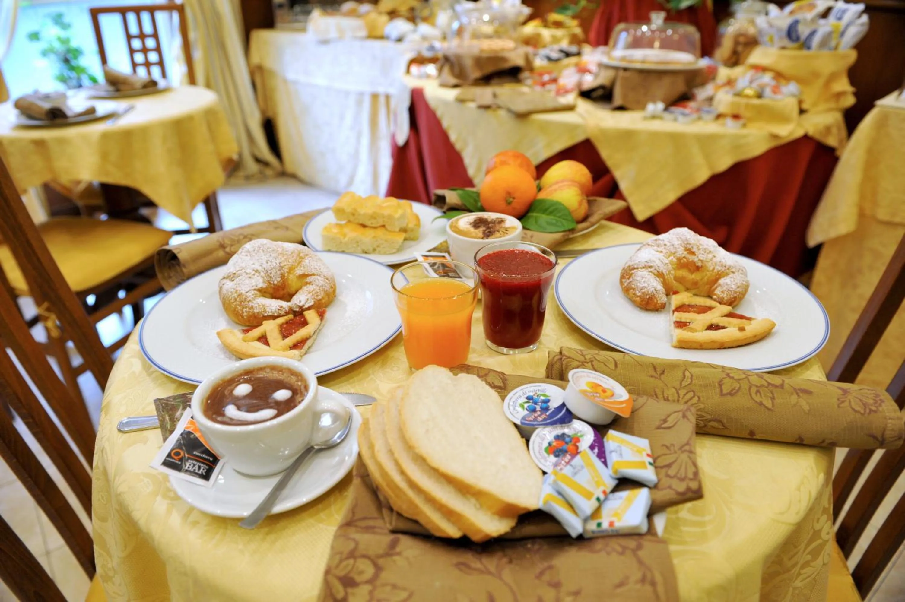 Food and drinks in Albergo Birra