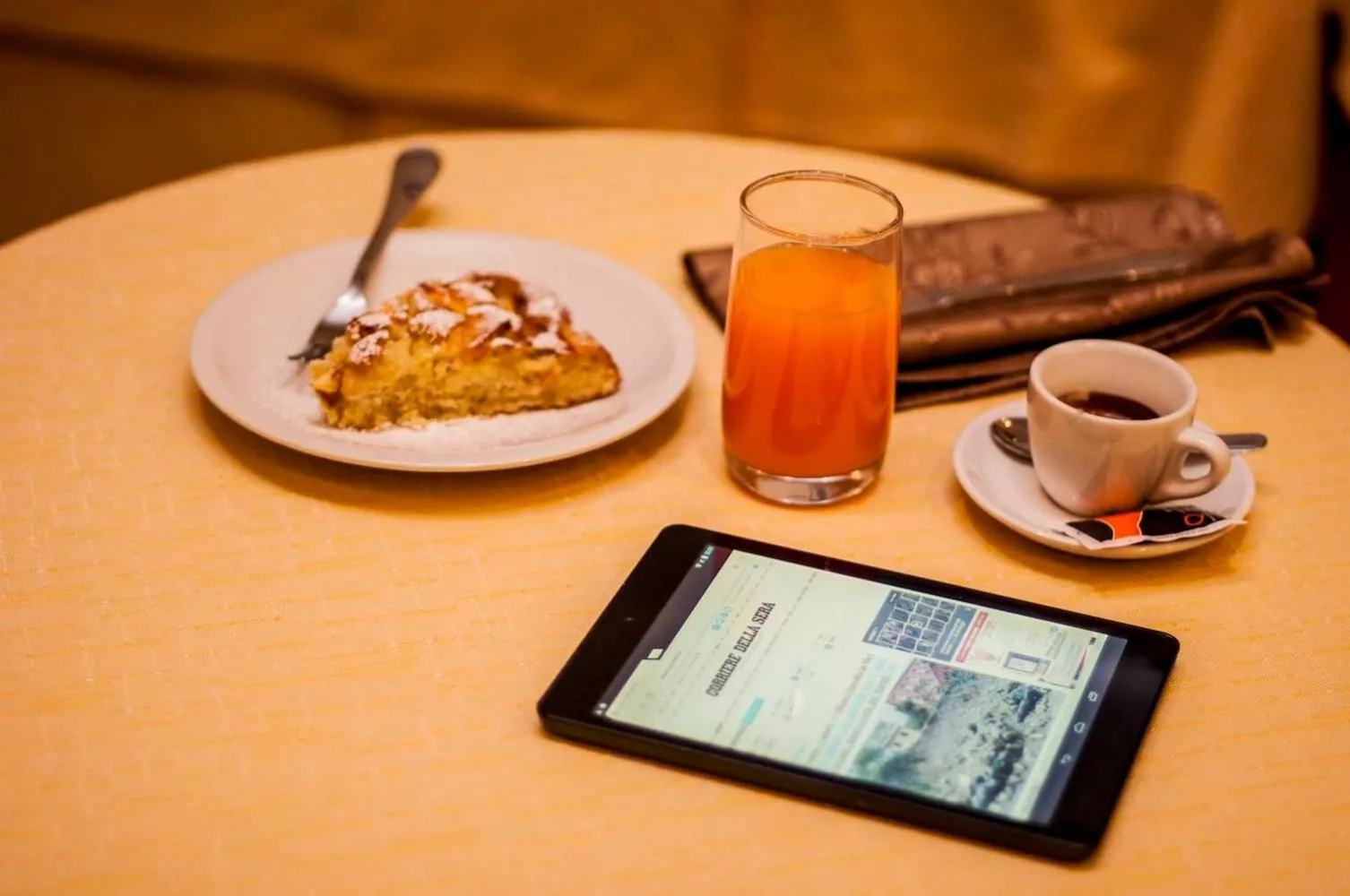 Food and drinks in Albergo Birra