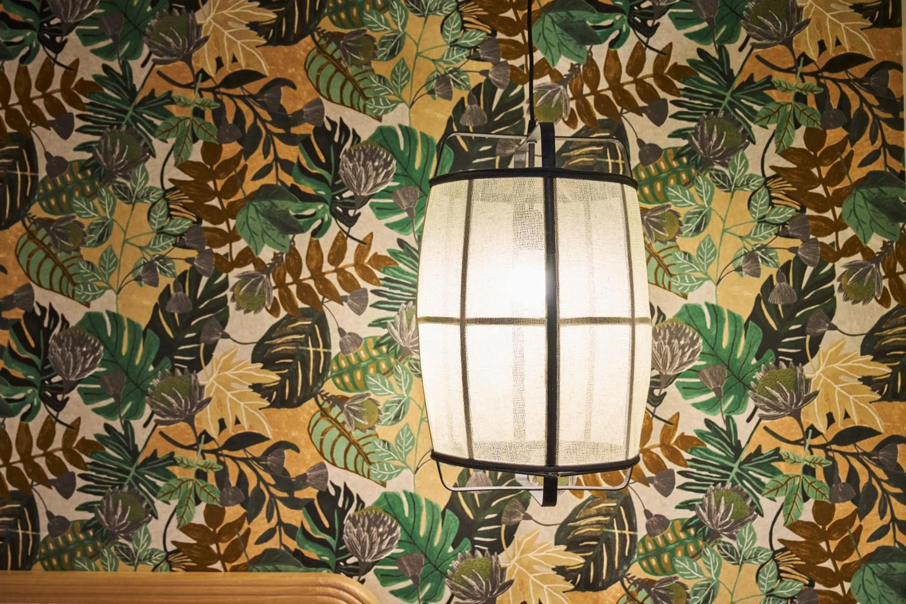 Decorative detail in Hôtel le Corbusson Laval Ouest