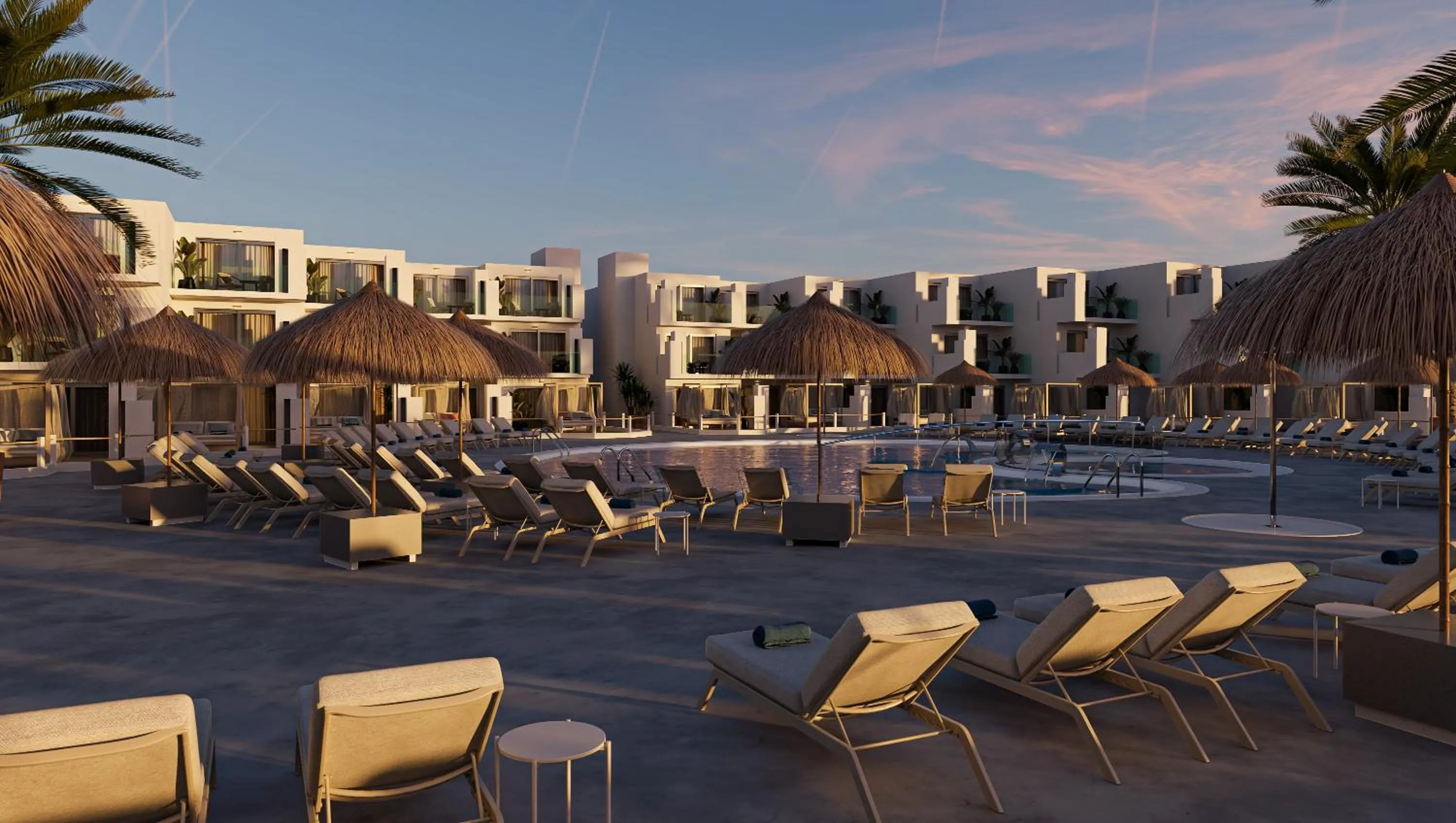 Swimming pool in HD Beach Resort