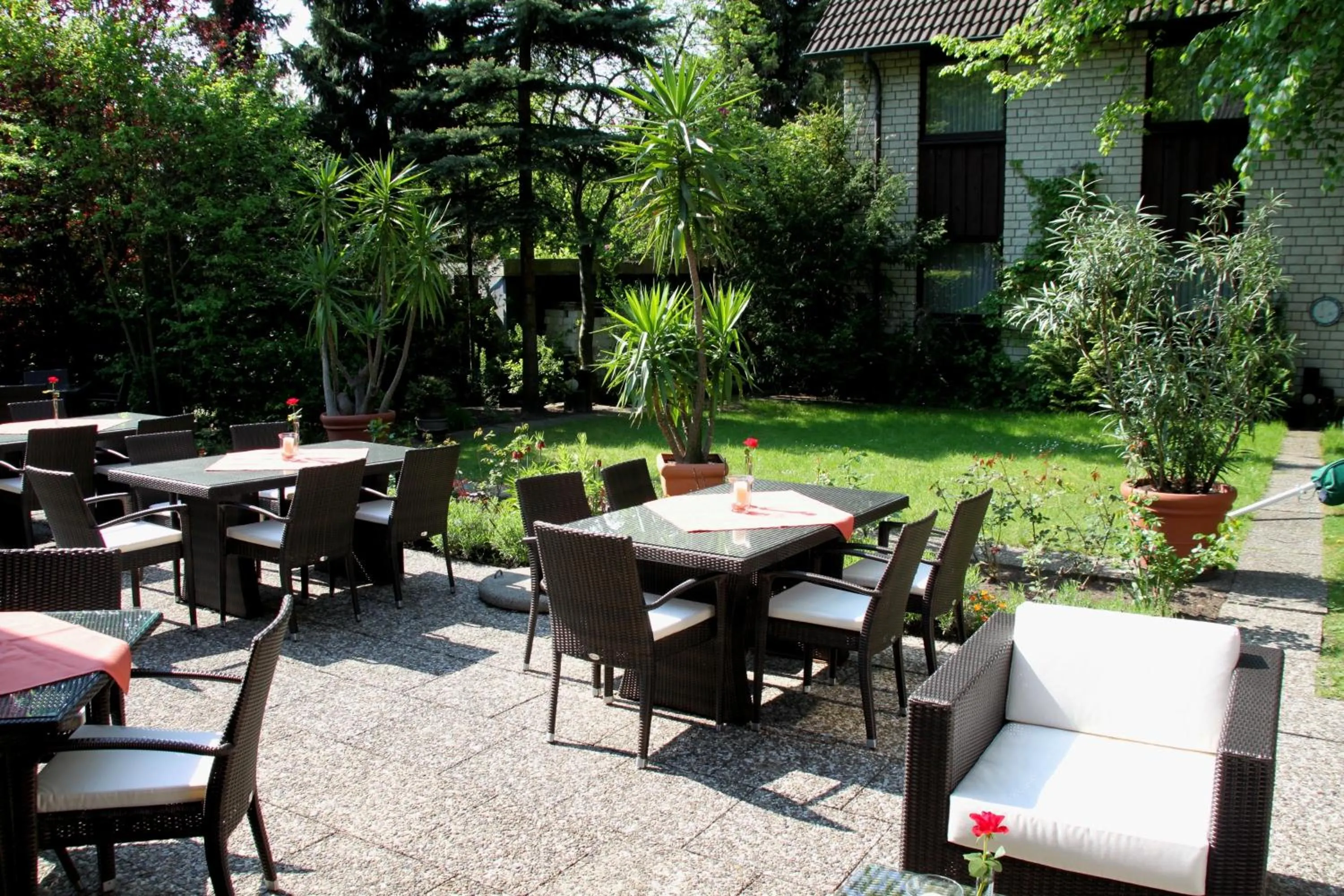 Garden in Hotel Simonshof