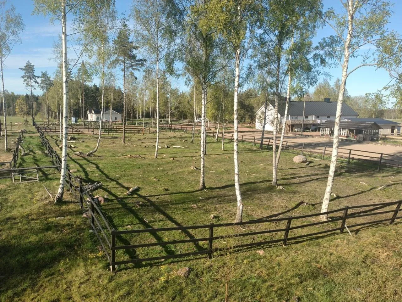 Garden in Granlunda Gård