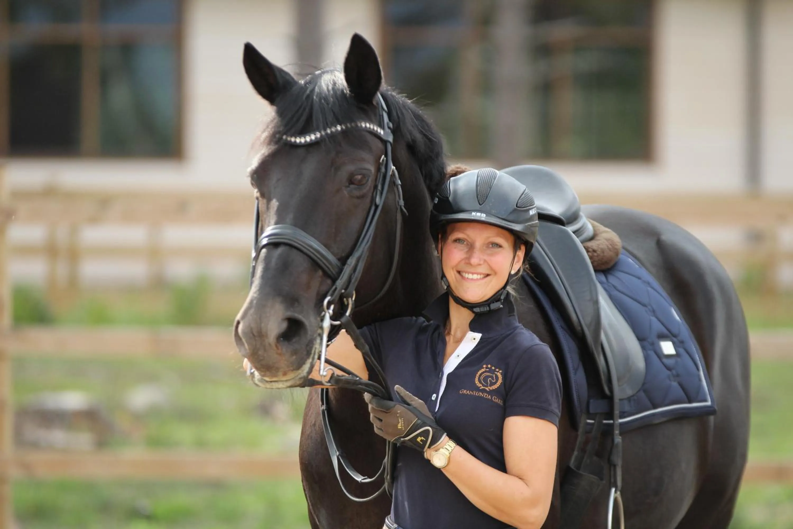 Horse-riding in Granlunda Gård