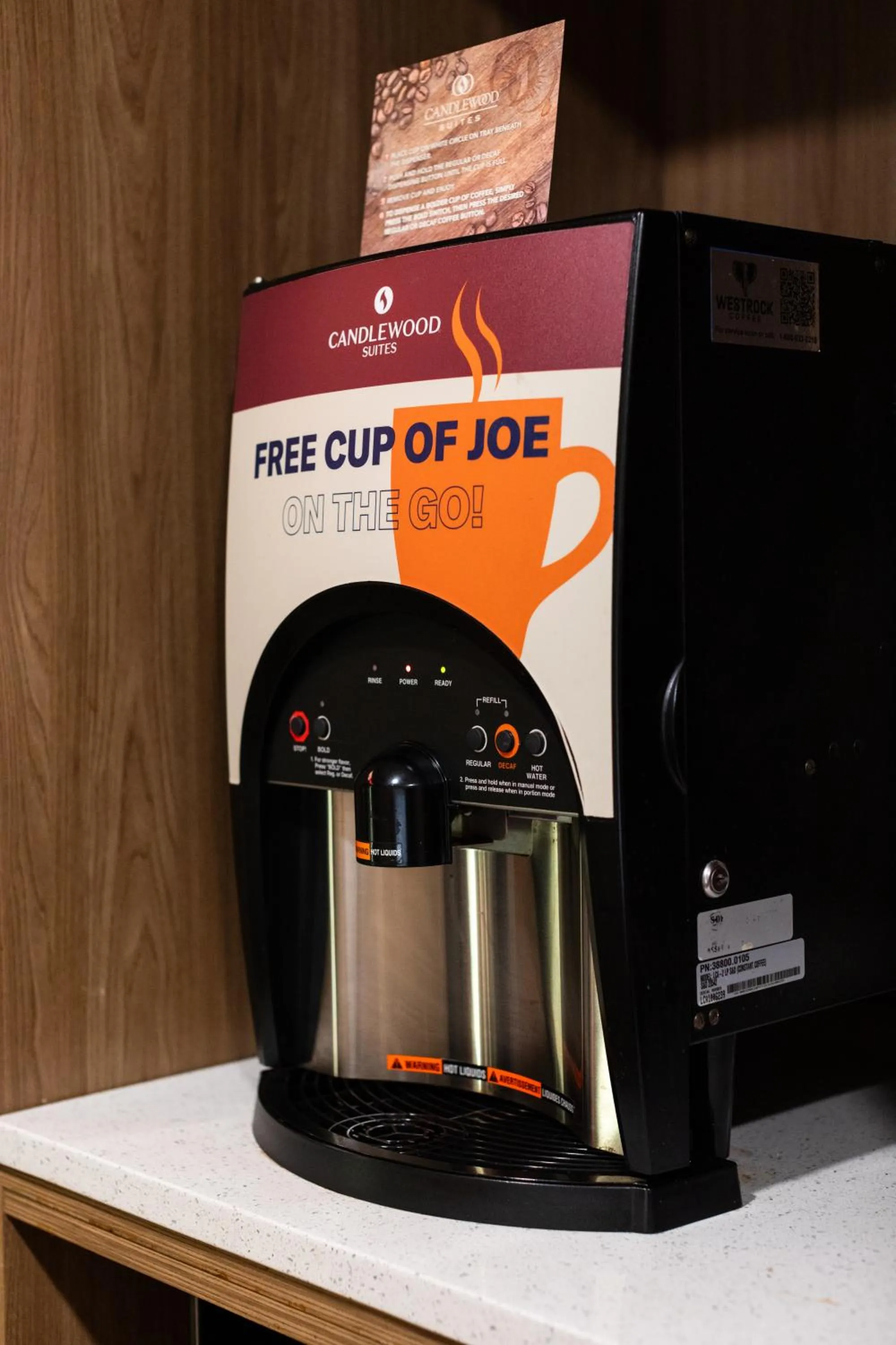 Coffee/tea facilities in Candlewood Suites Colonial Heights - Fort Lee by IHG
