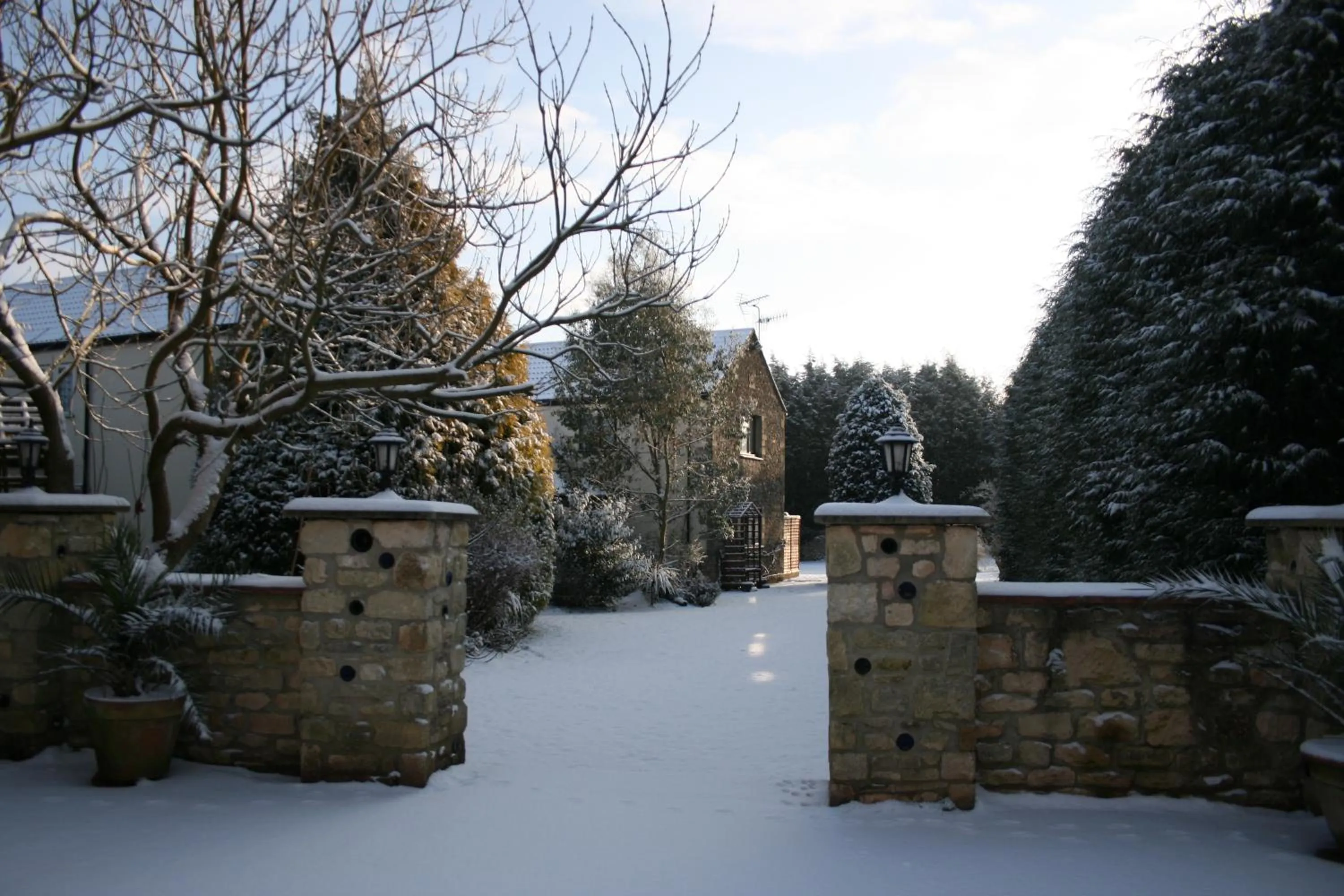 Winter in Best Western Compass Inn