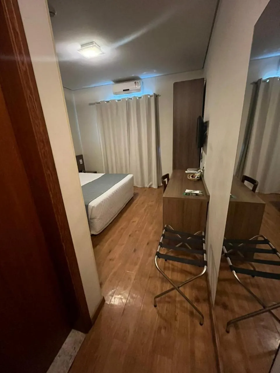 Bedroom, Bed in Hotel Serra de Jundiaí