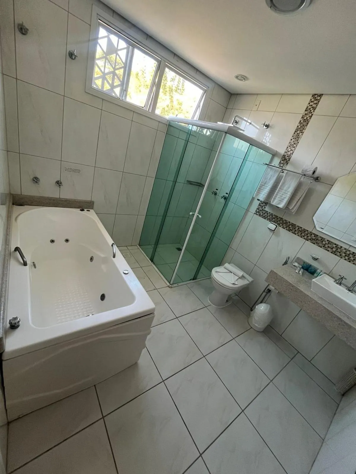Bathroom in Hotel Serra de Jundiaí