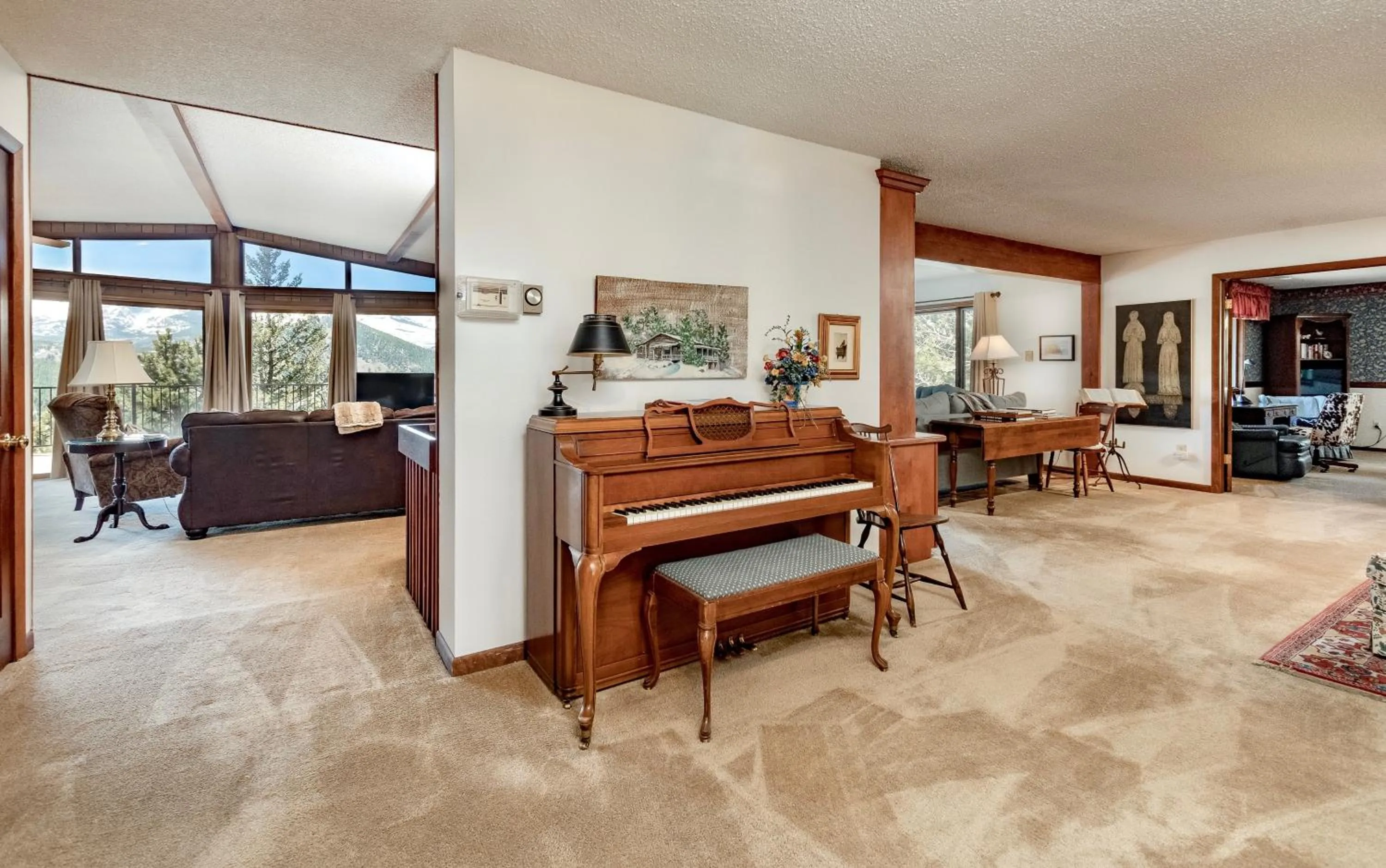 Living room in Macmillan Home