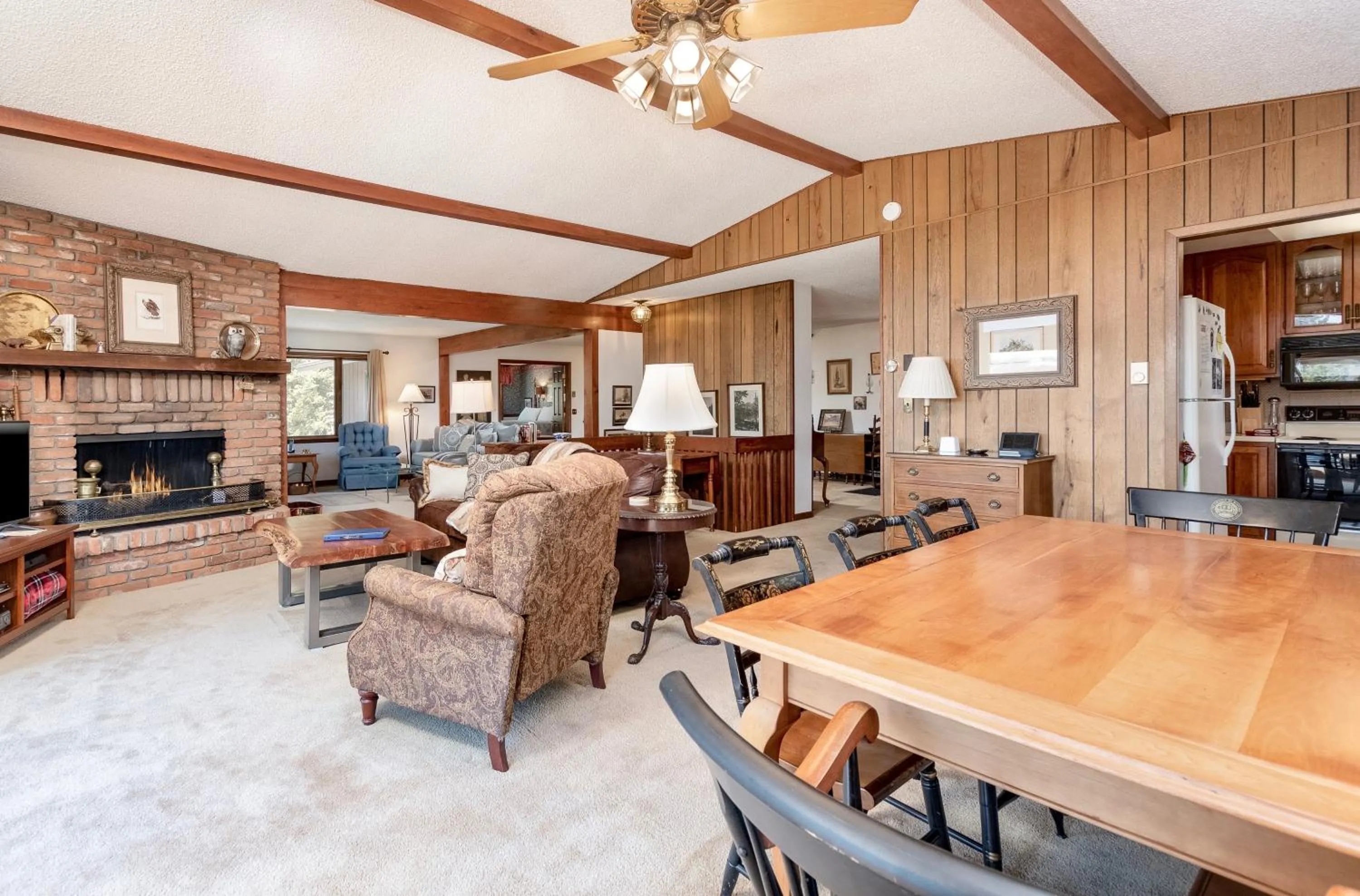 Living room in Macmillan Home