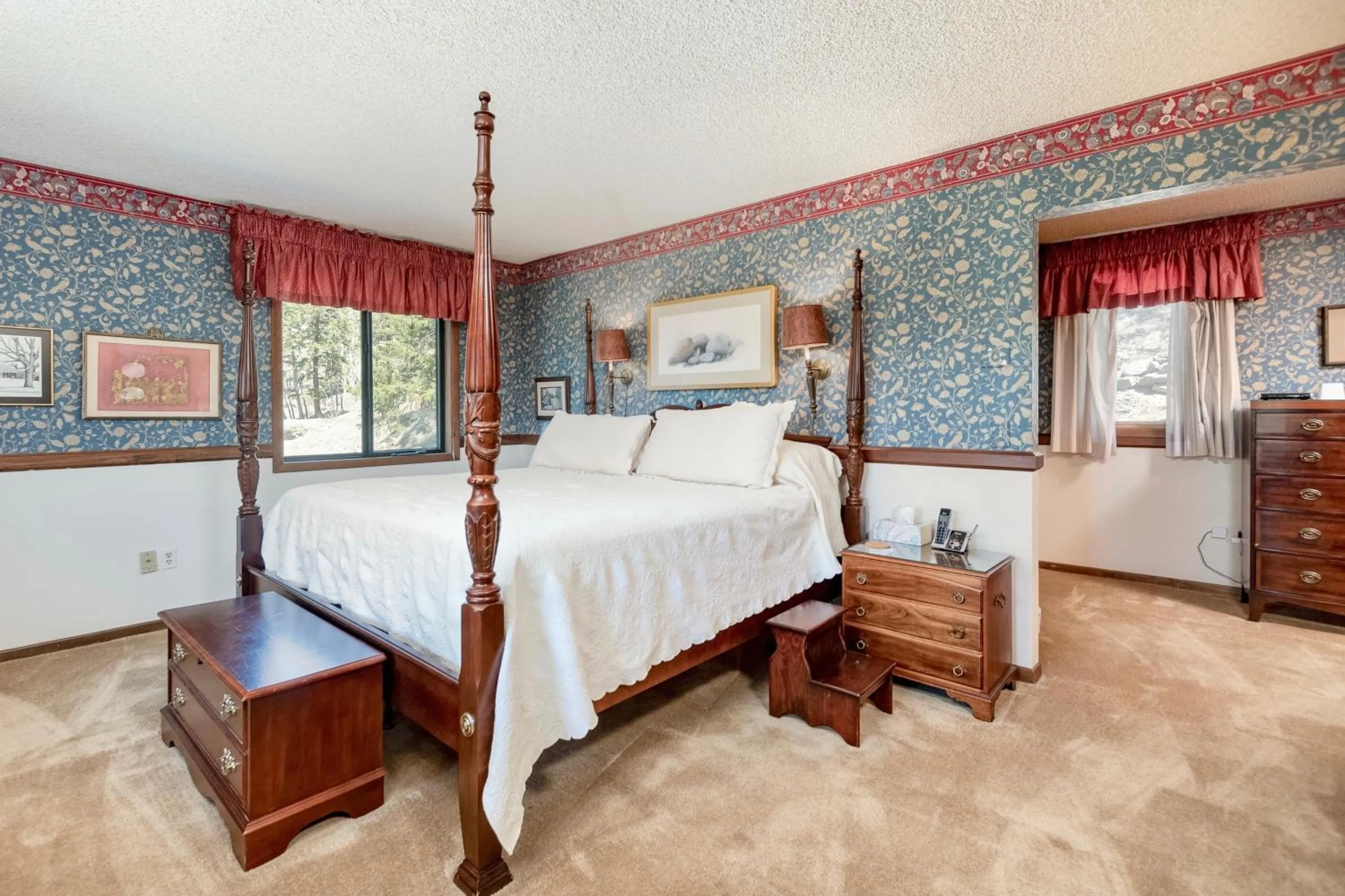 Bedroom, Bed in Macmillan Home