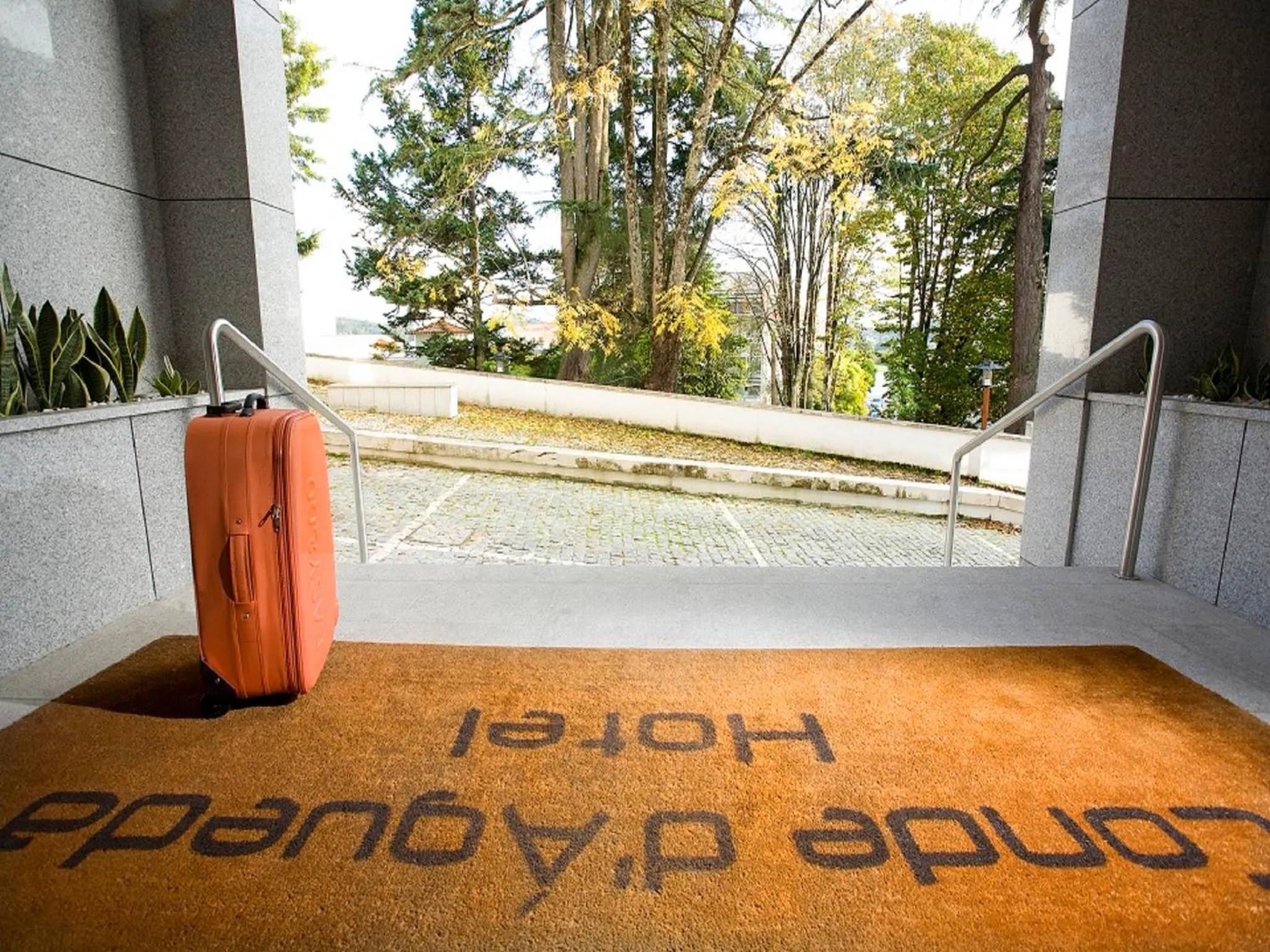 Facade/entrance in Hotel Conde de Agueda