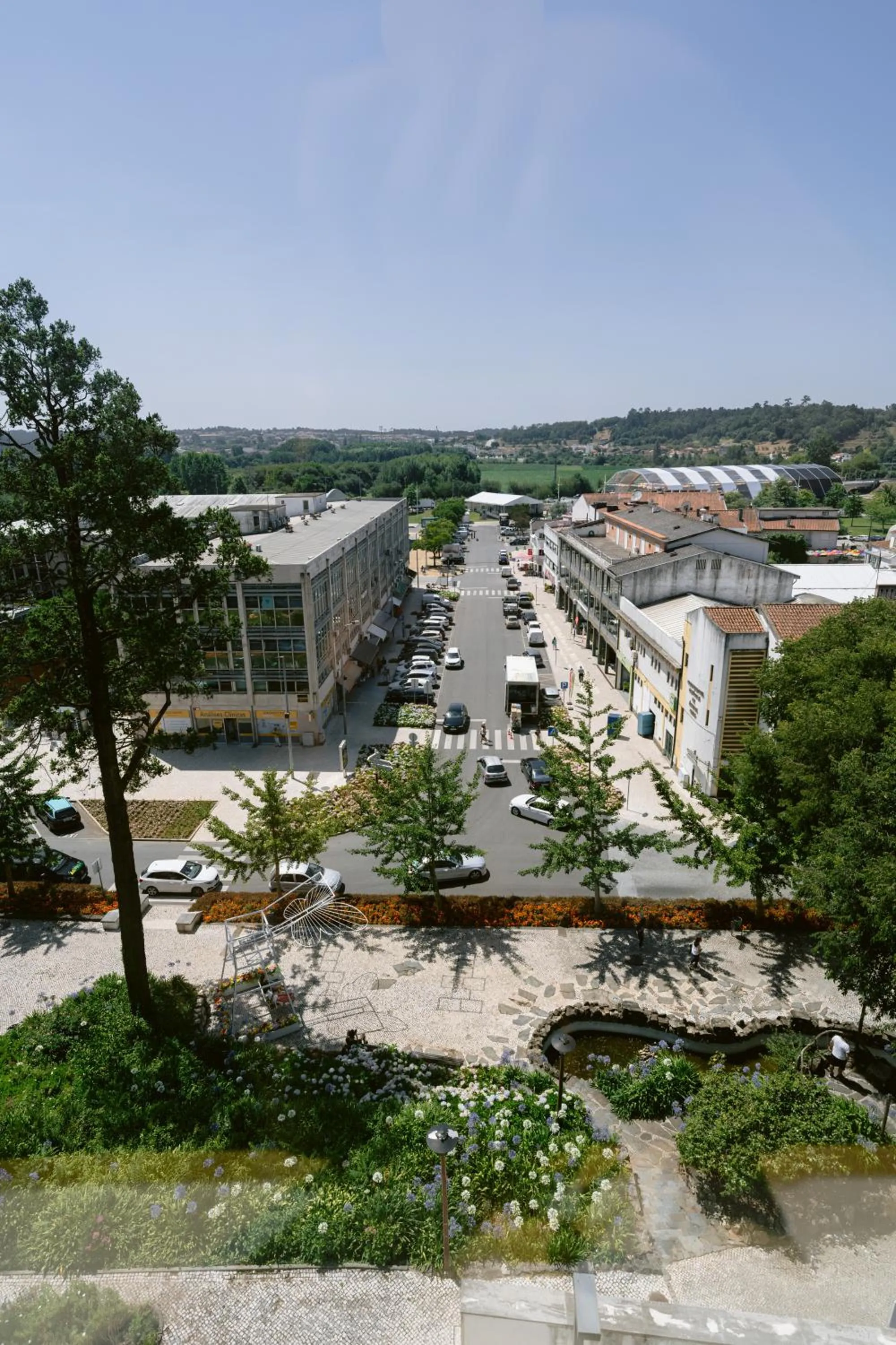 City view in Hotel Conde de Agueda