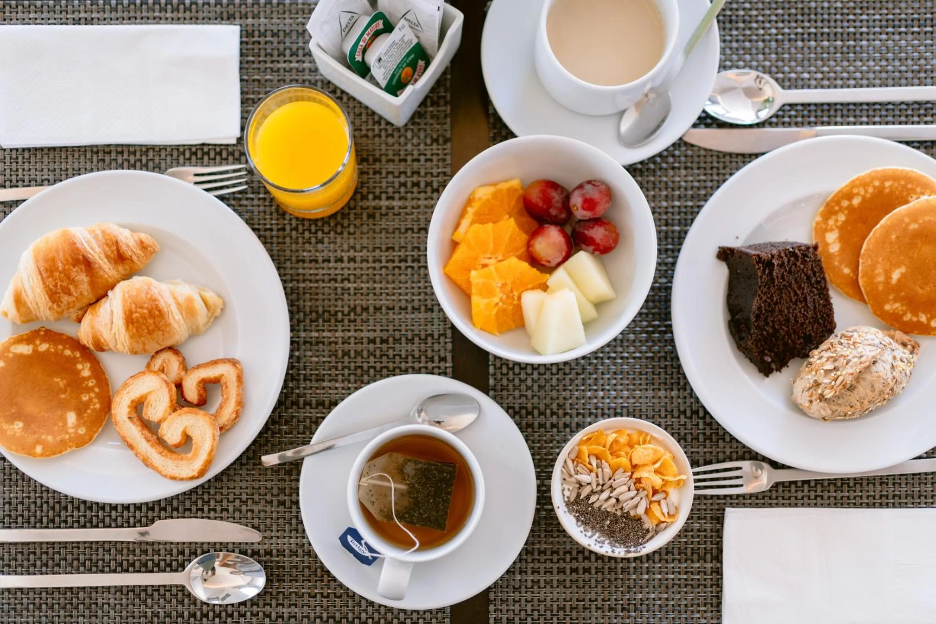 Food and drinks in Hotel Conde de Agueda