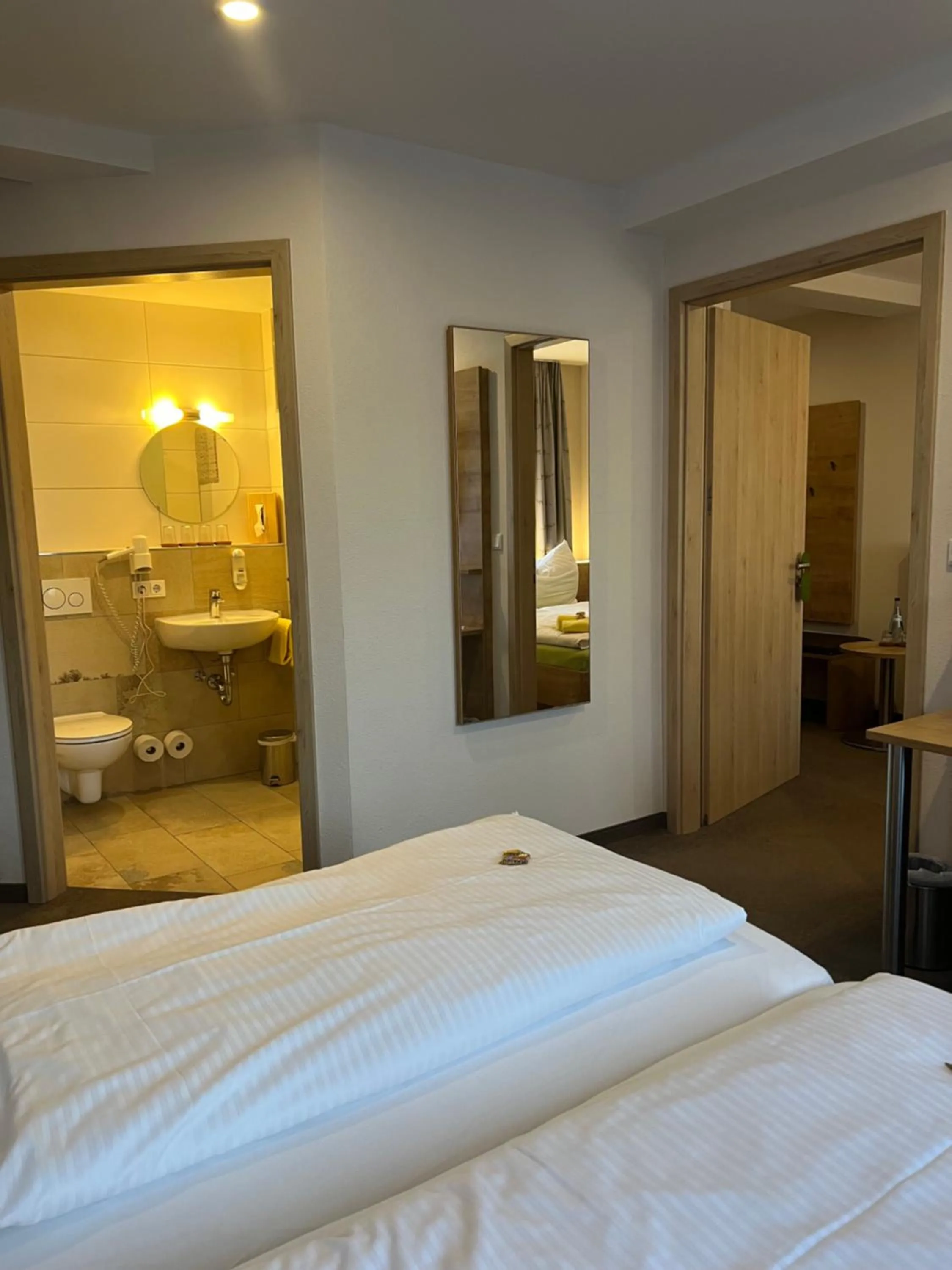 Bed in Gästehaus - Kretschmannshof