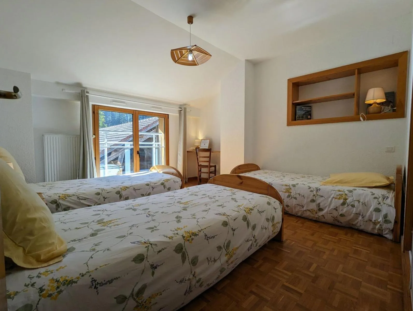 Bed in Chambre d'hôtes Kieffer Le Grand Bienfaisy