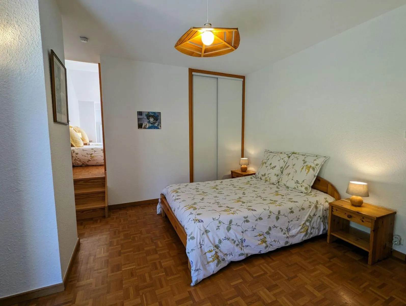 Bed in Chambre d'hôtes Kieffer Le Grand Bienfaisy