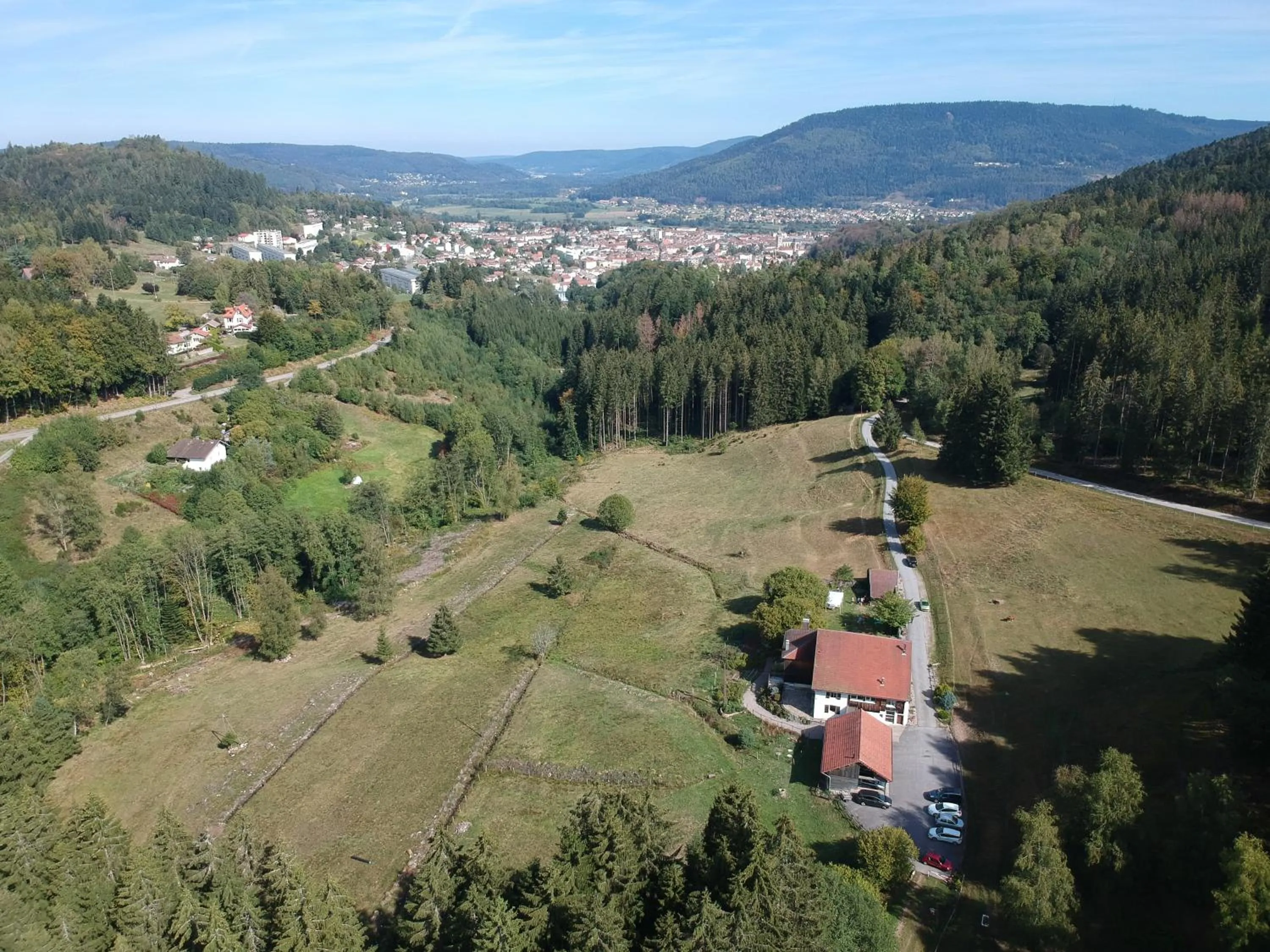 Bird's eye view in Chambre d'hôtes Kieffer Le Grand Bienfaisy