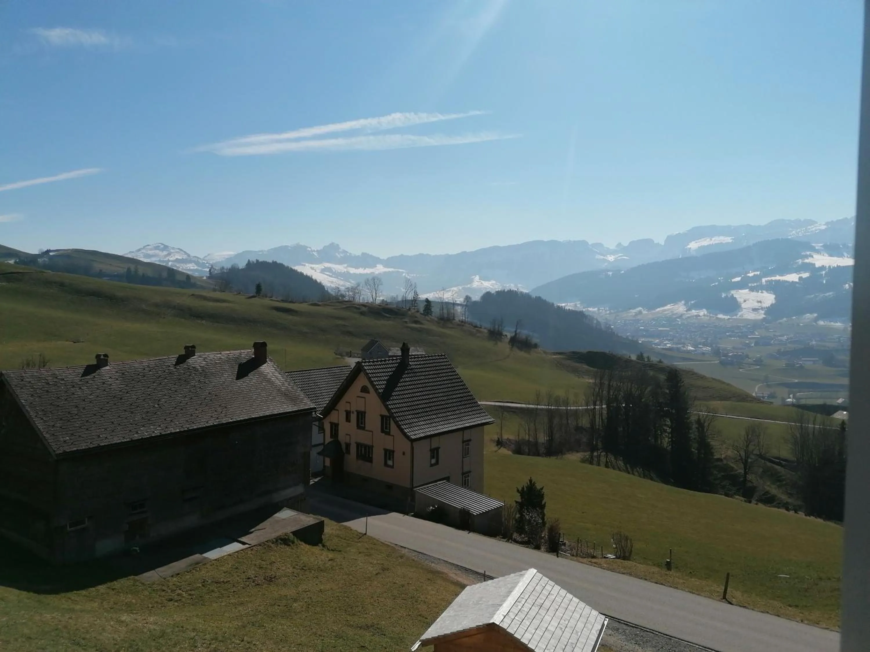 View (from property/room) in Gasthaus Bären Schlatt