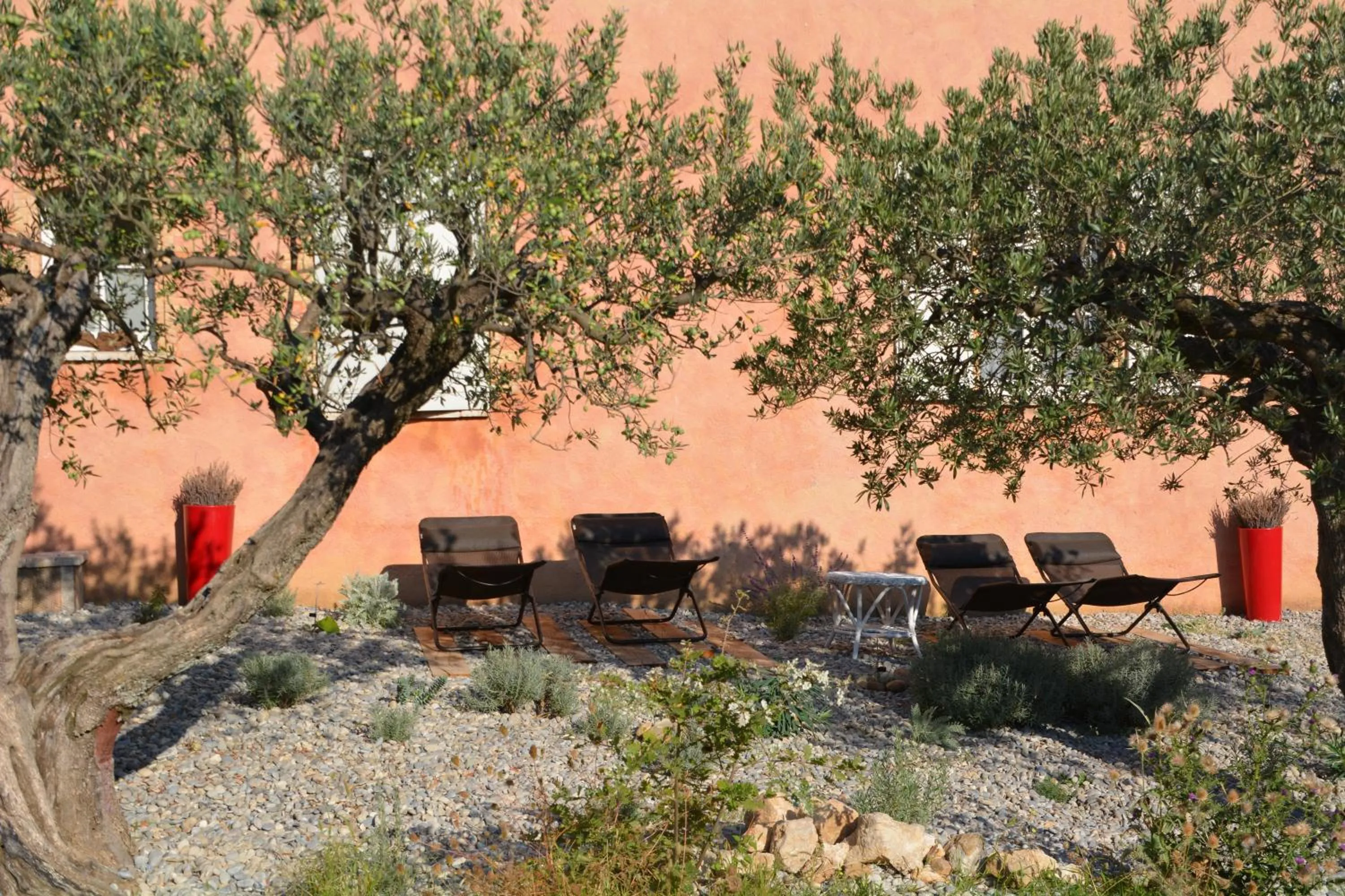 Garden in Les Jardins de l'Ermitage