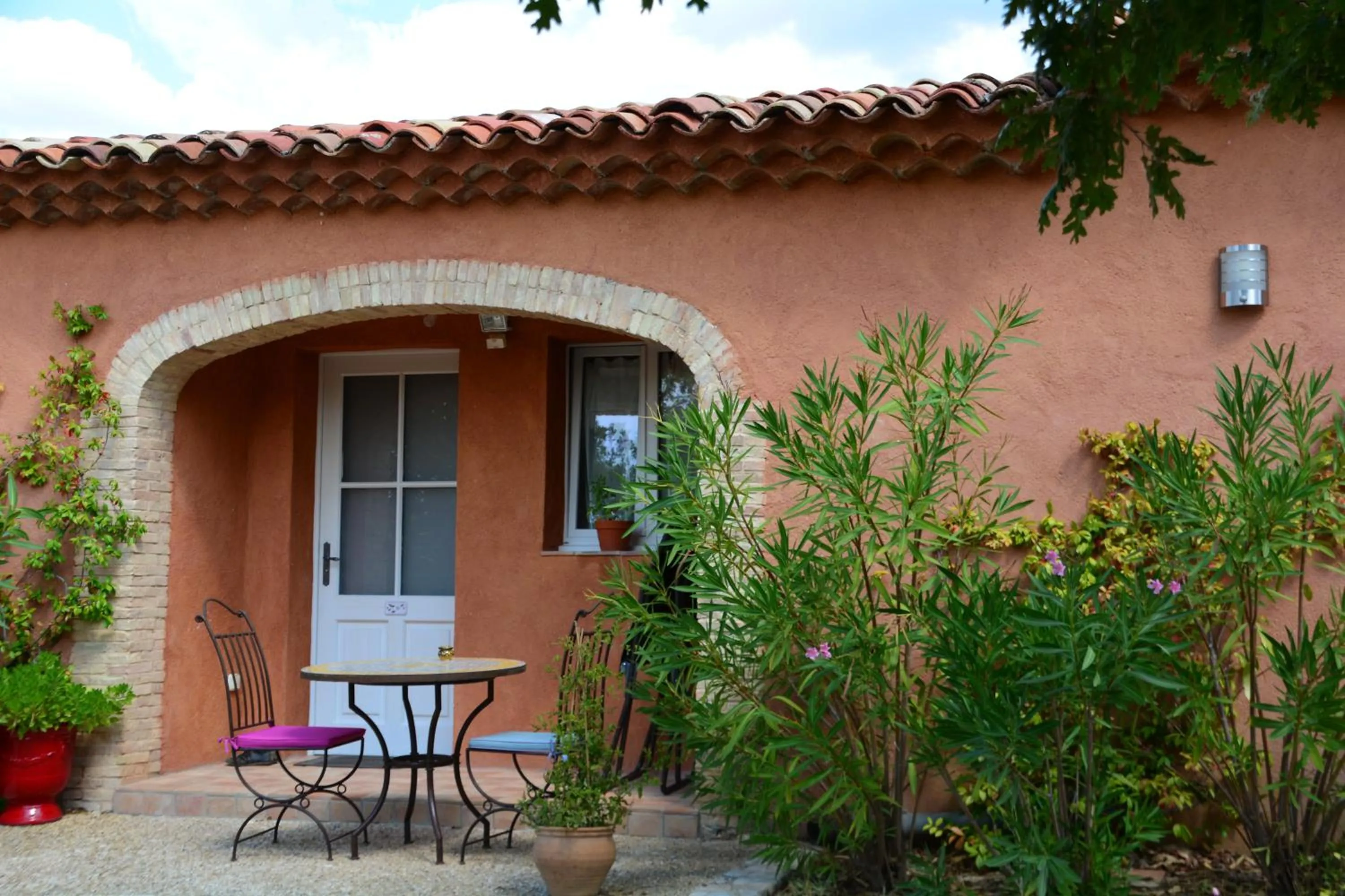 Balcony/Terrace in Les Jardins de l'Ermitage