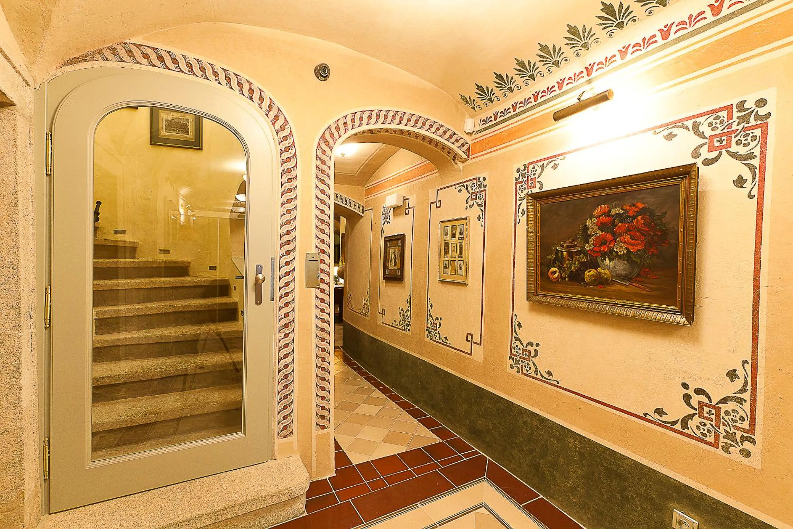 Lobby or reception in Hotel Krčínův Dům