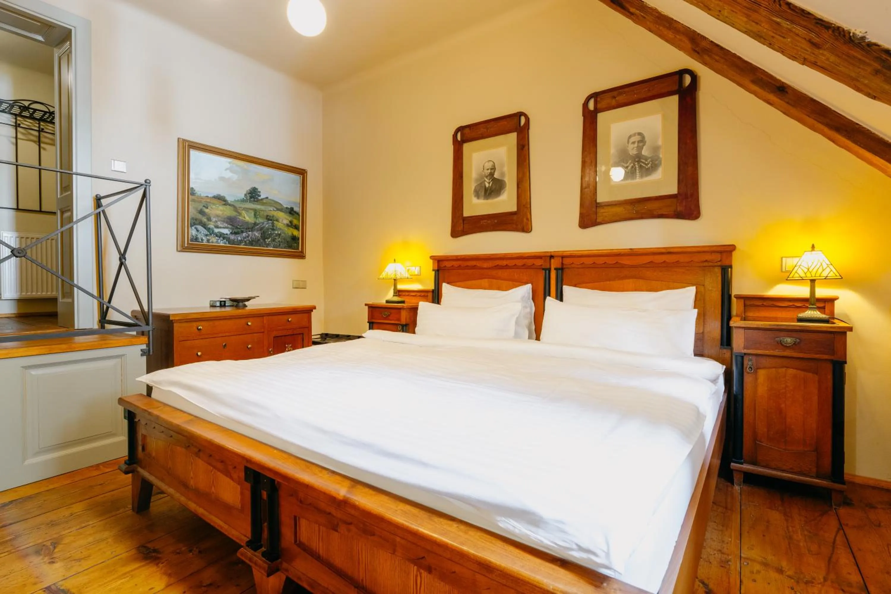 Bed in Hotel Krčínův Dům