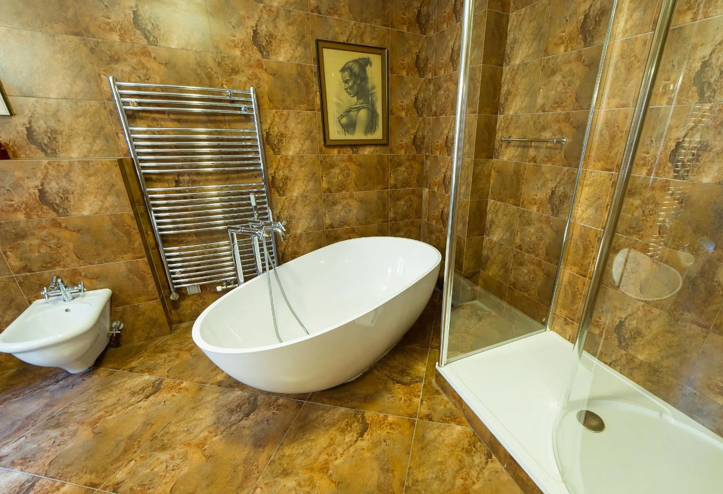 Bathroom in Hotel Krčínův Dům