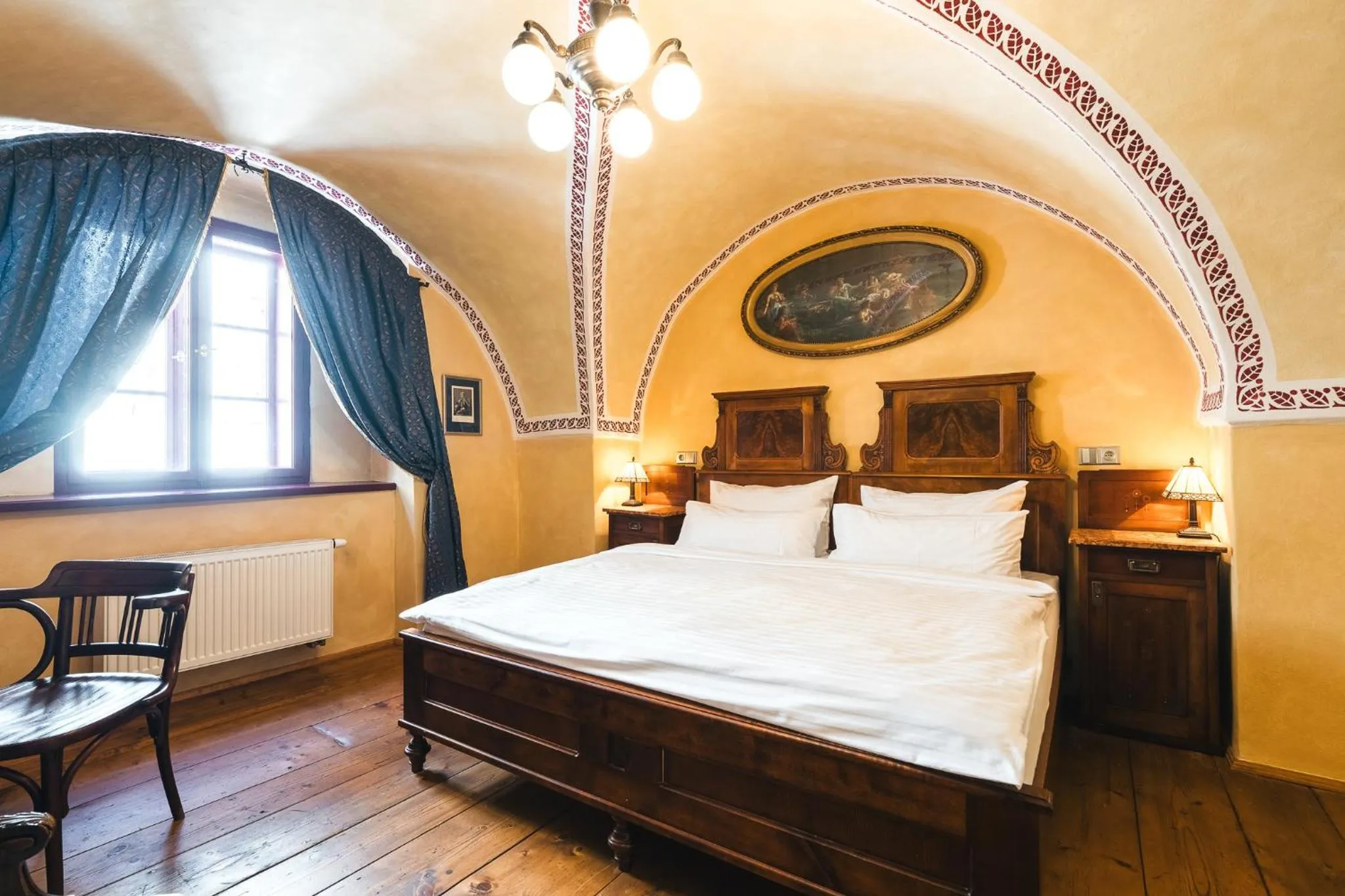 Bed in Hotel Krčínův Dům