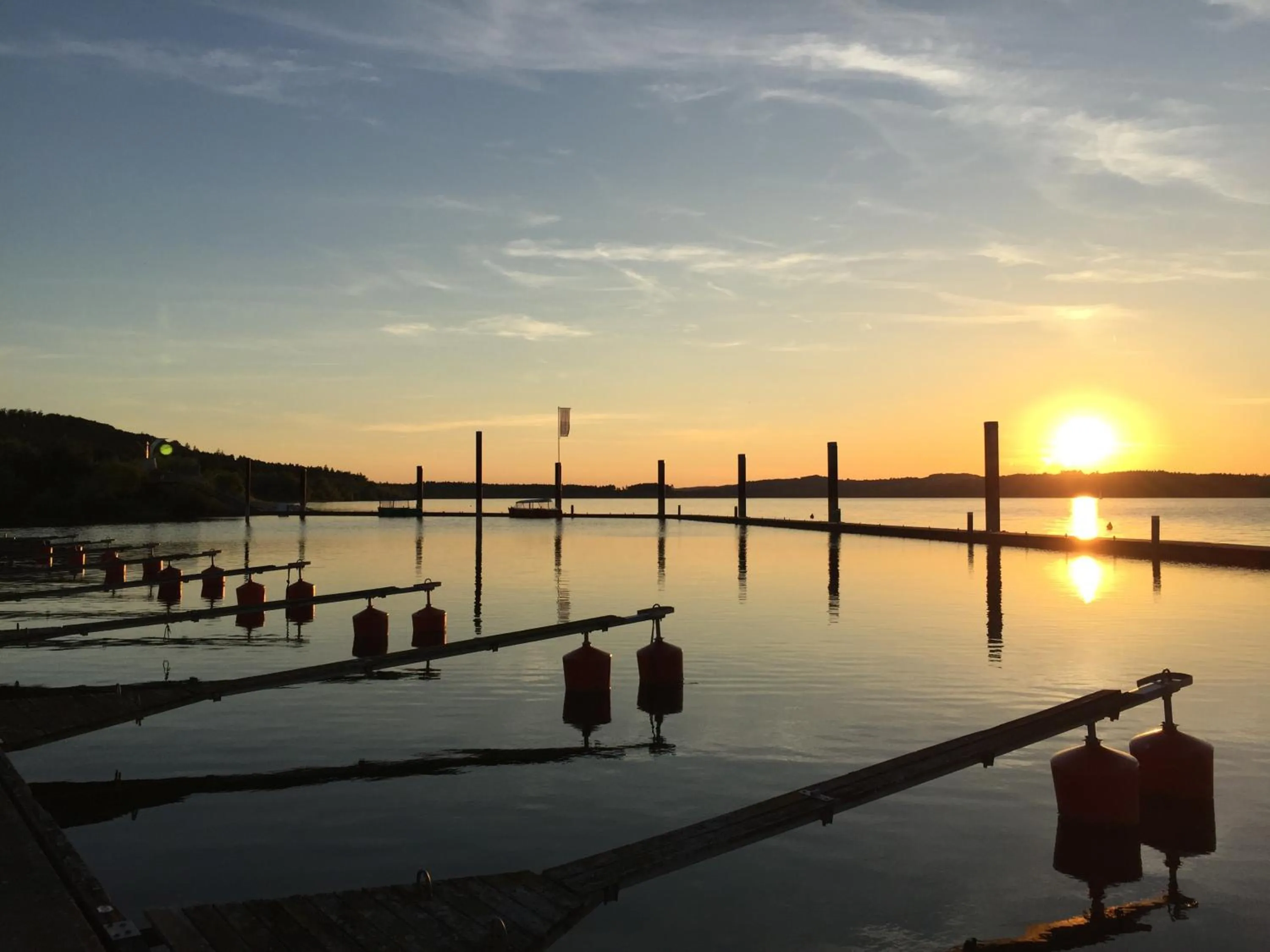Lake view in Floating Village Brombachsee