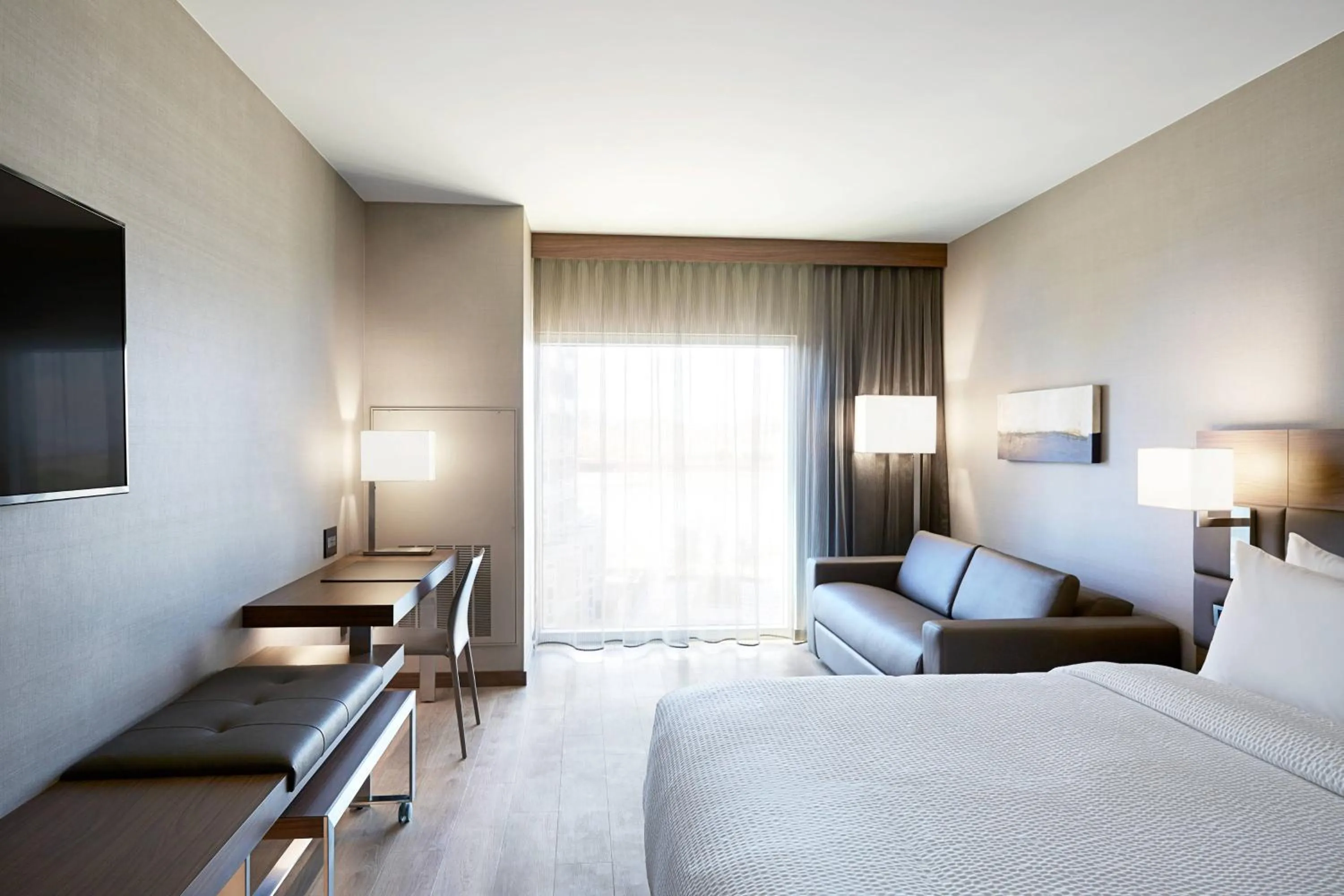 Photo of the whole room, Bed in AC Hotel by Marriott New Orleans French Quarter