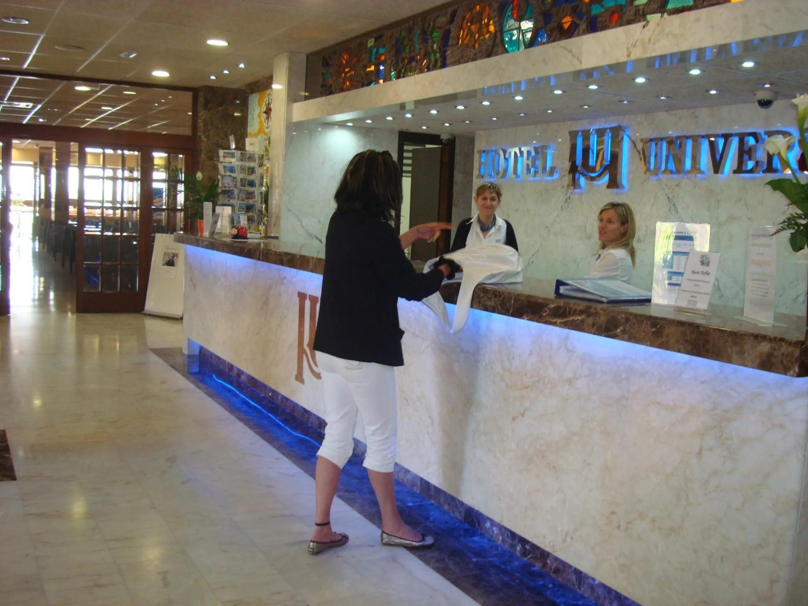 Lobby or reception in Hotel Univers