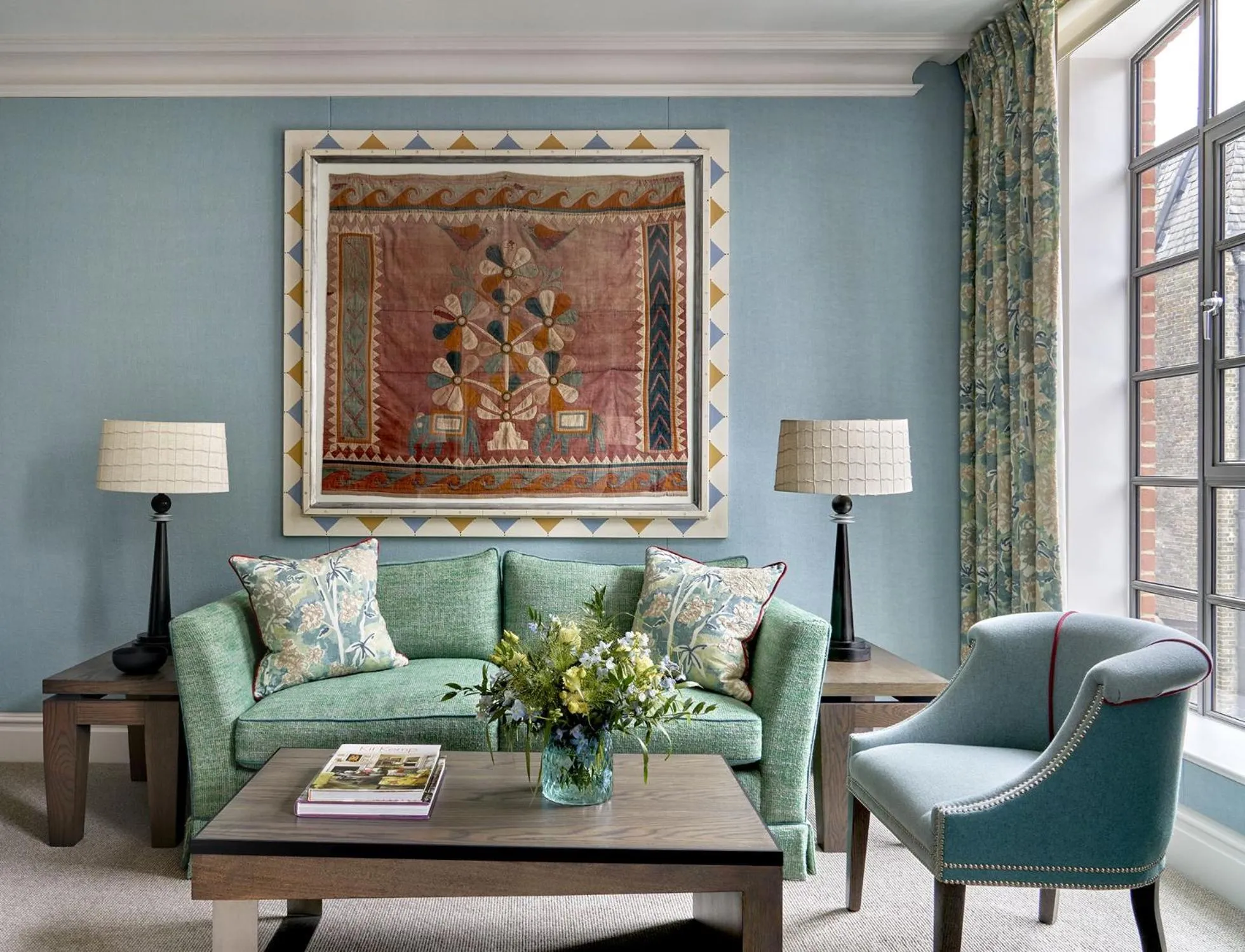 Bedroom in The Soho Hotel, Firmdale Hotels