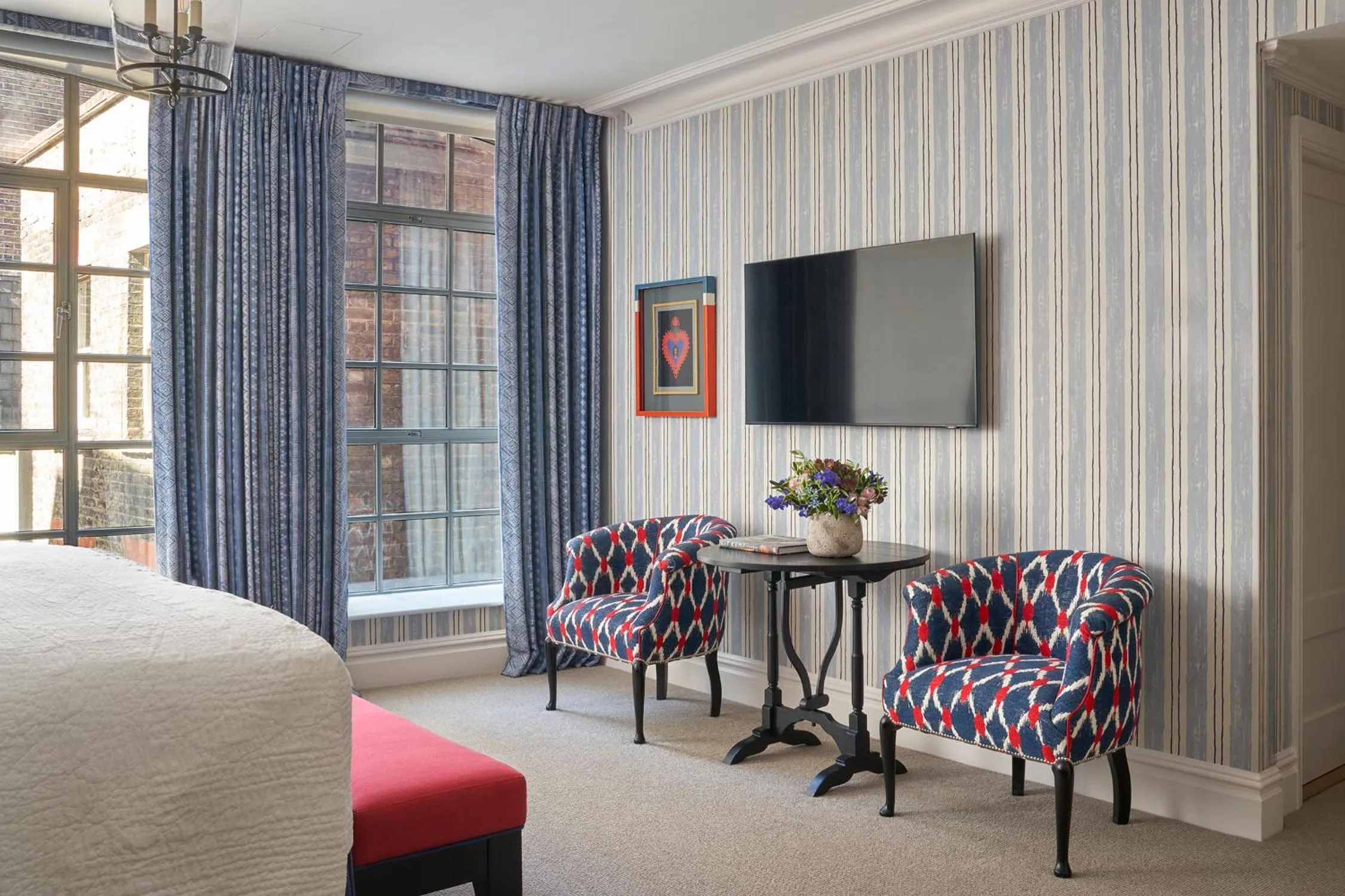 Bed in The Soho Hotel, Firmdale Hotels