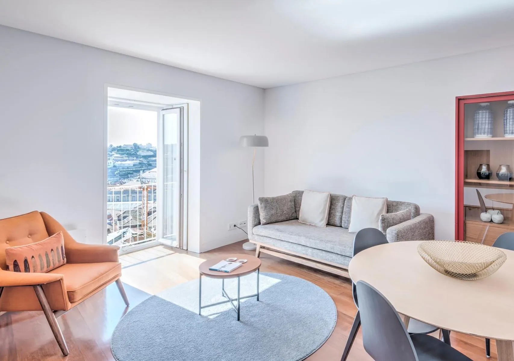 Living room in Oporto Street das Aldas - River View