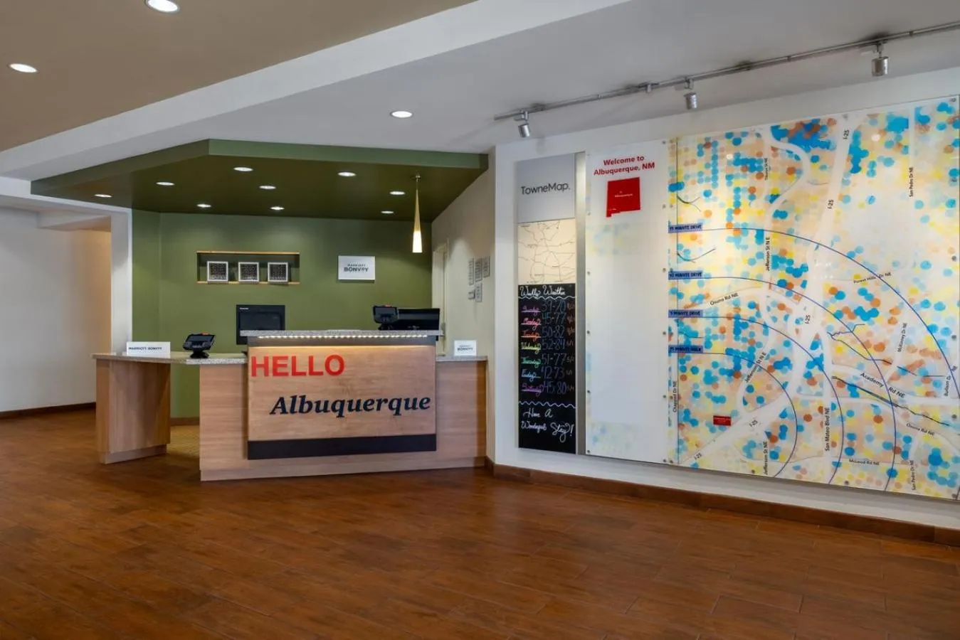 Lobby or reception in TownePlace Suites by Marriott Albuquerque North