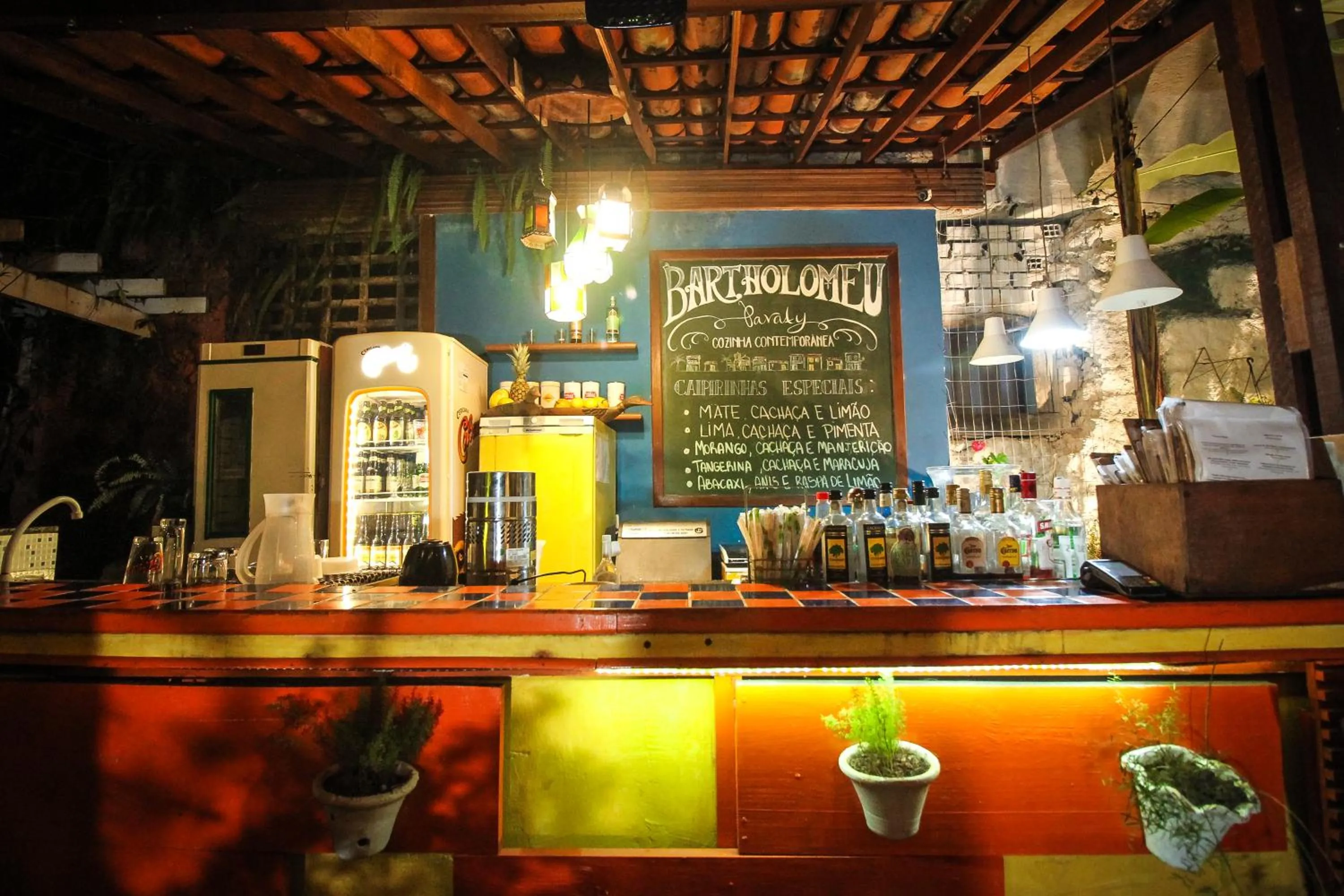 Lounge or bar in Pousada Bartholomeu