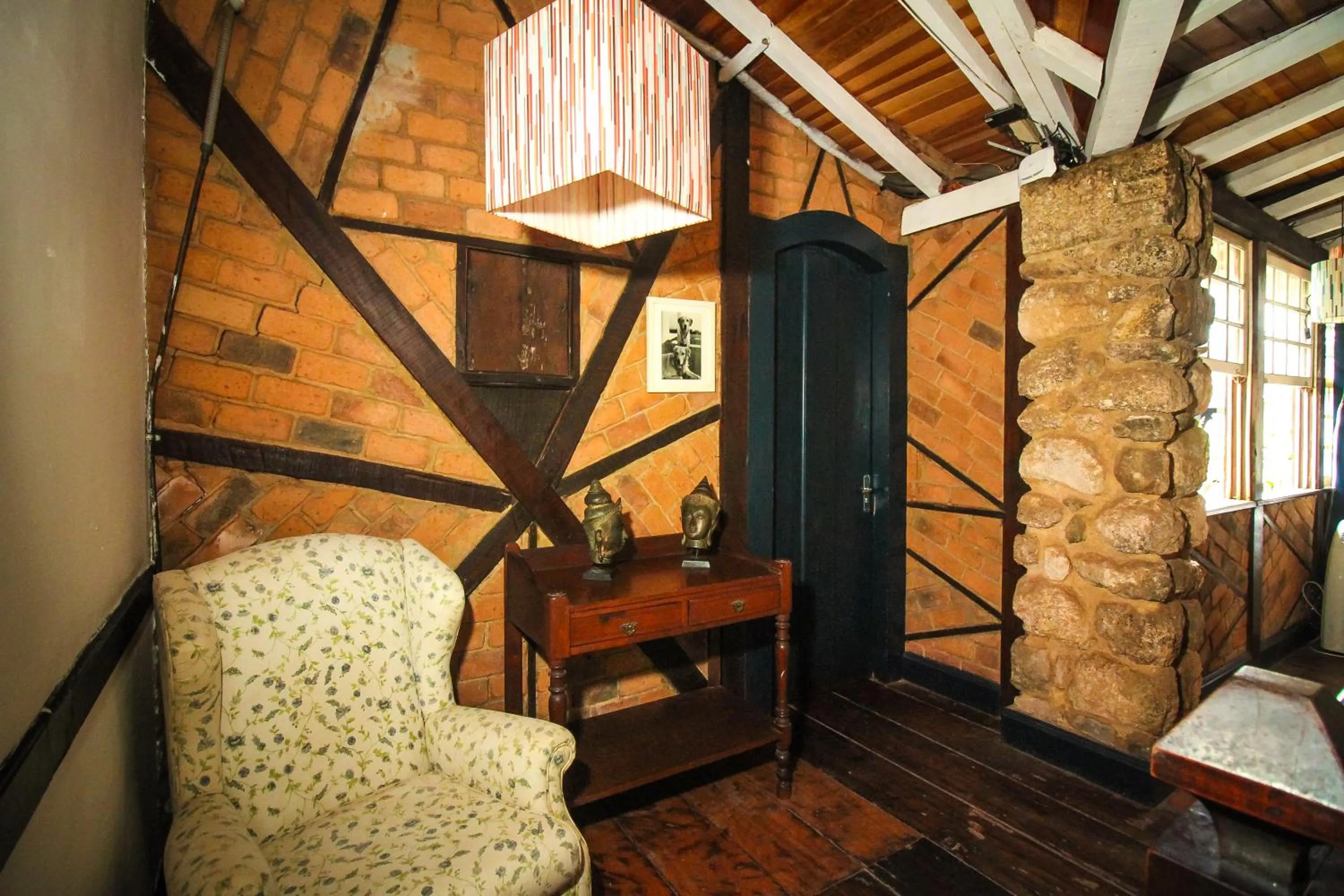 Seating area in Pousada Bartholomeu